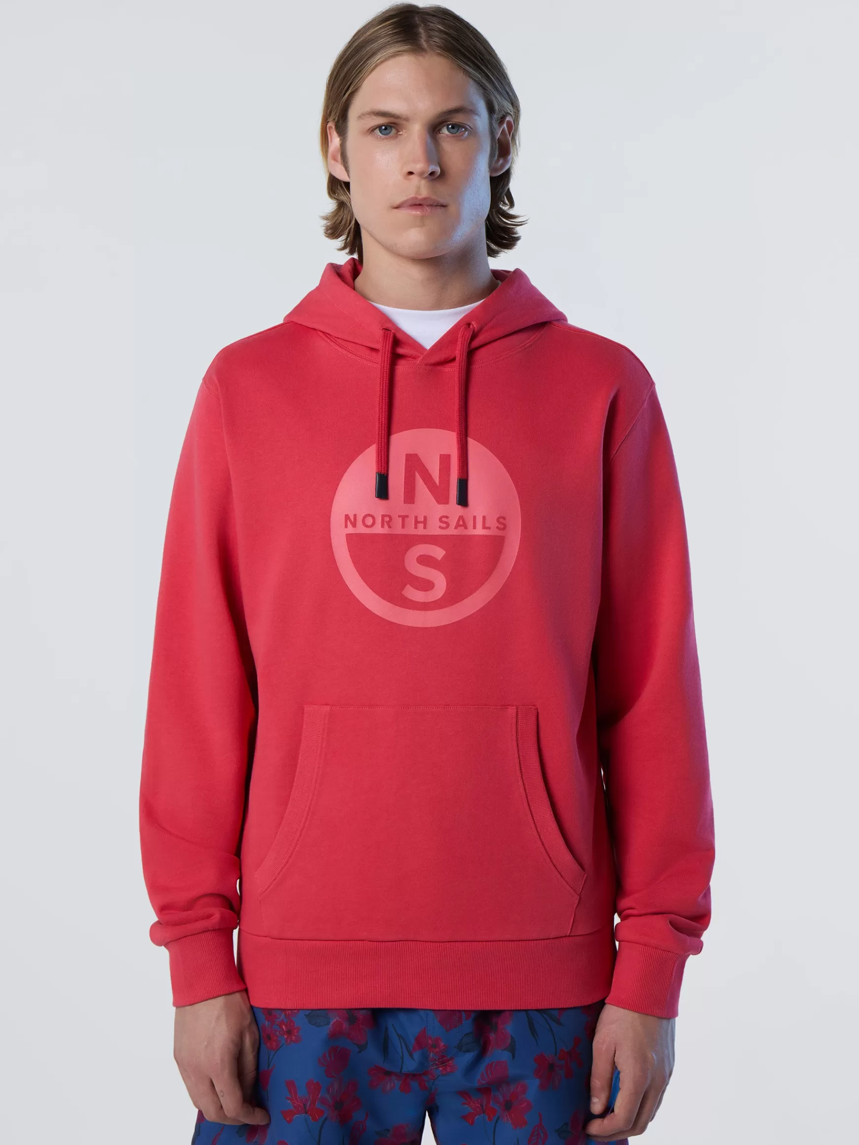 North Sails Felpa con cappuccio e stampa>Uomo Outlet | Felpe