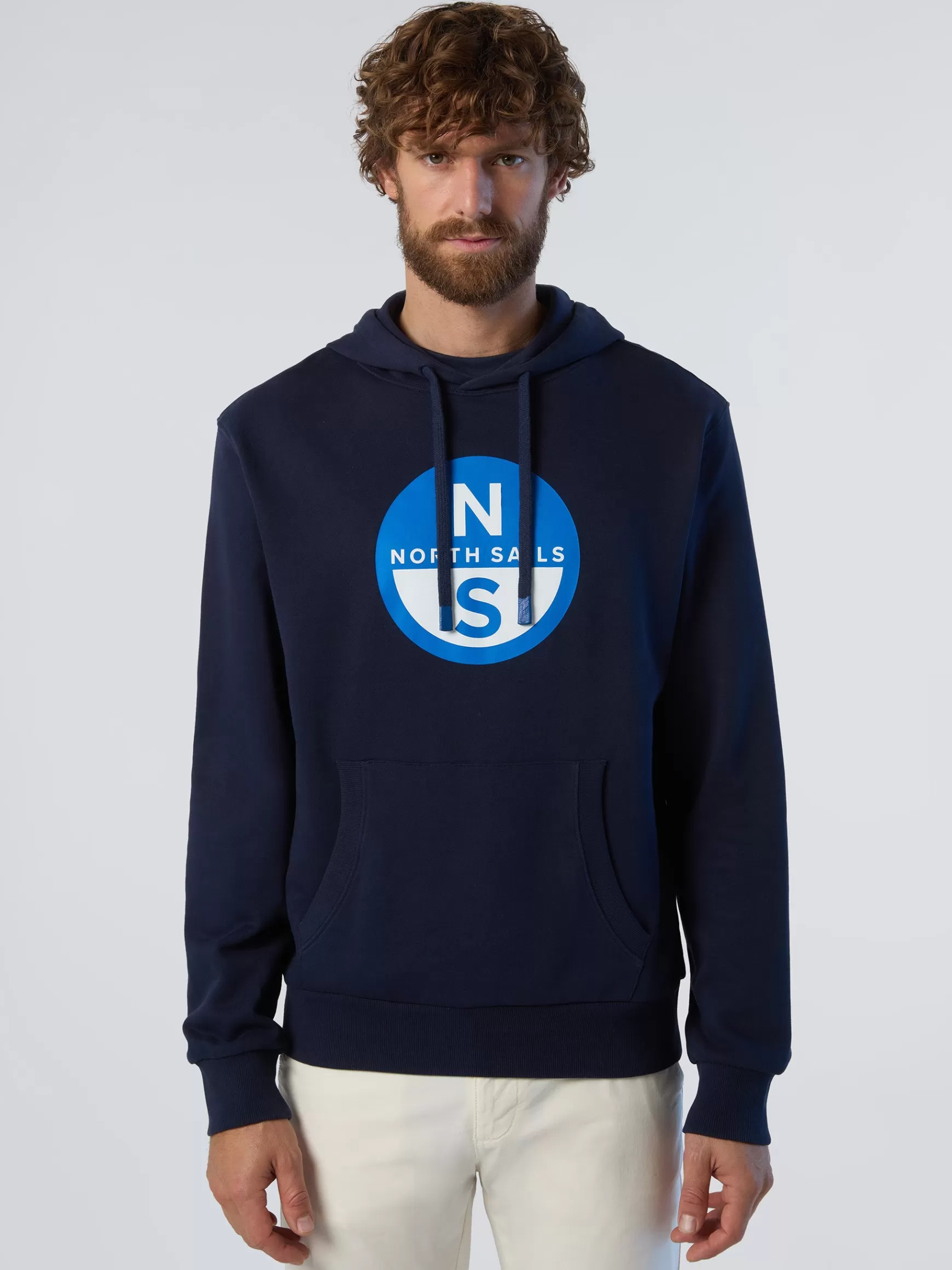 North Sails Felpa con cappuccio e stampa>Uomo Outlet | Felpe