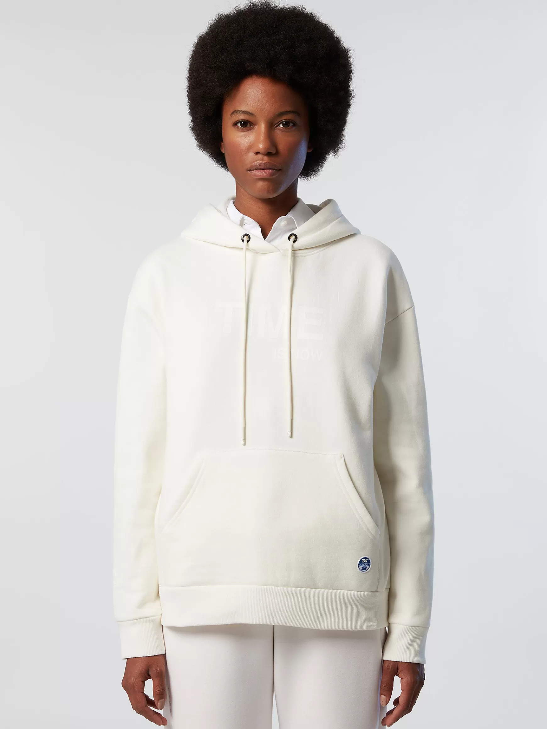 North Sails Felpa con cappuccio e stampa>Donna Outlet | Felpe