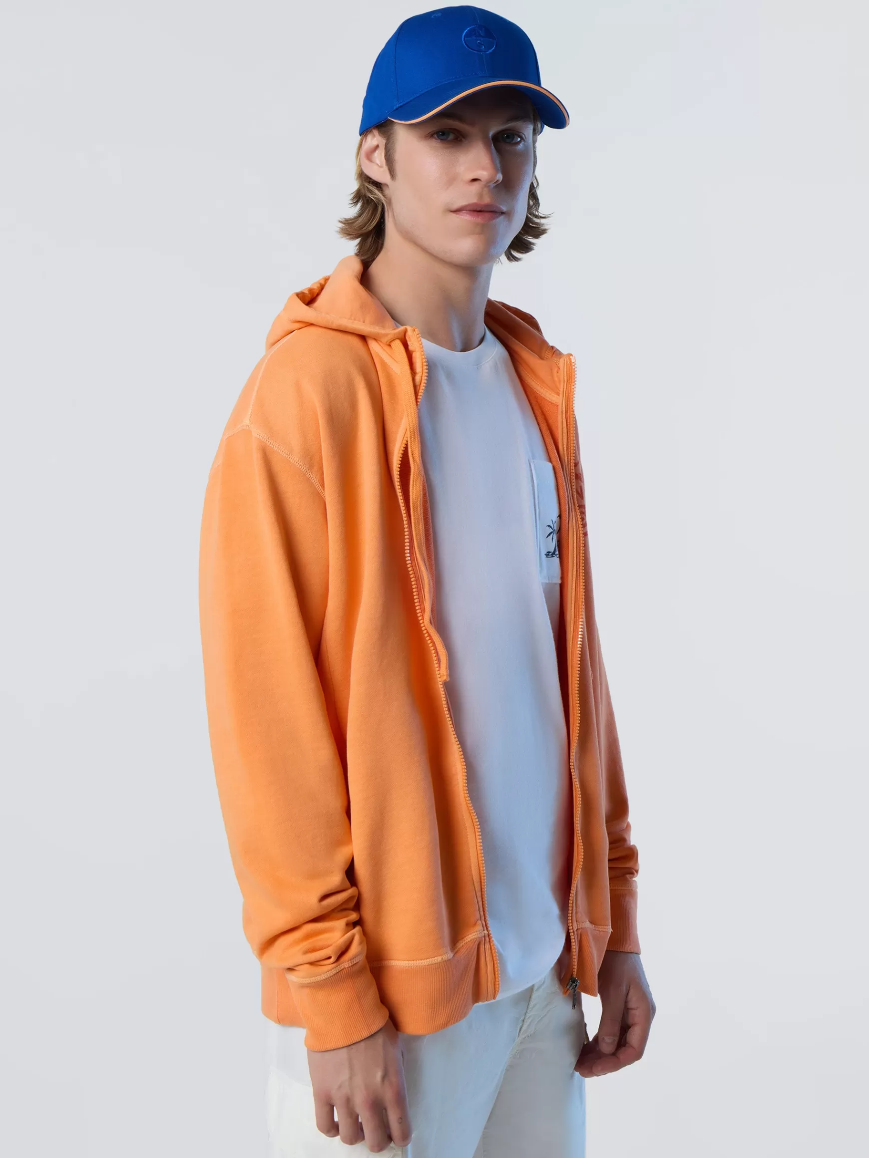 North Sails Felpa con cappuccio e stampa>Uomo Outlet | Felpe