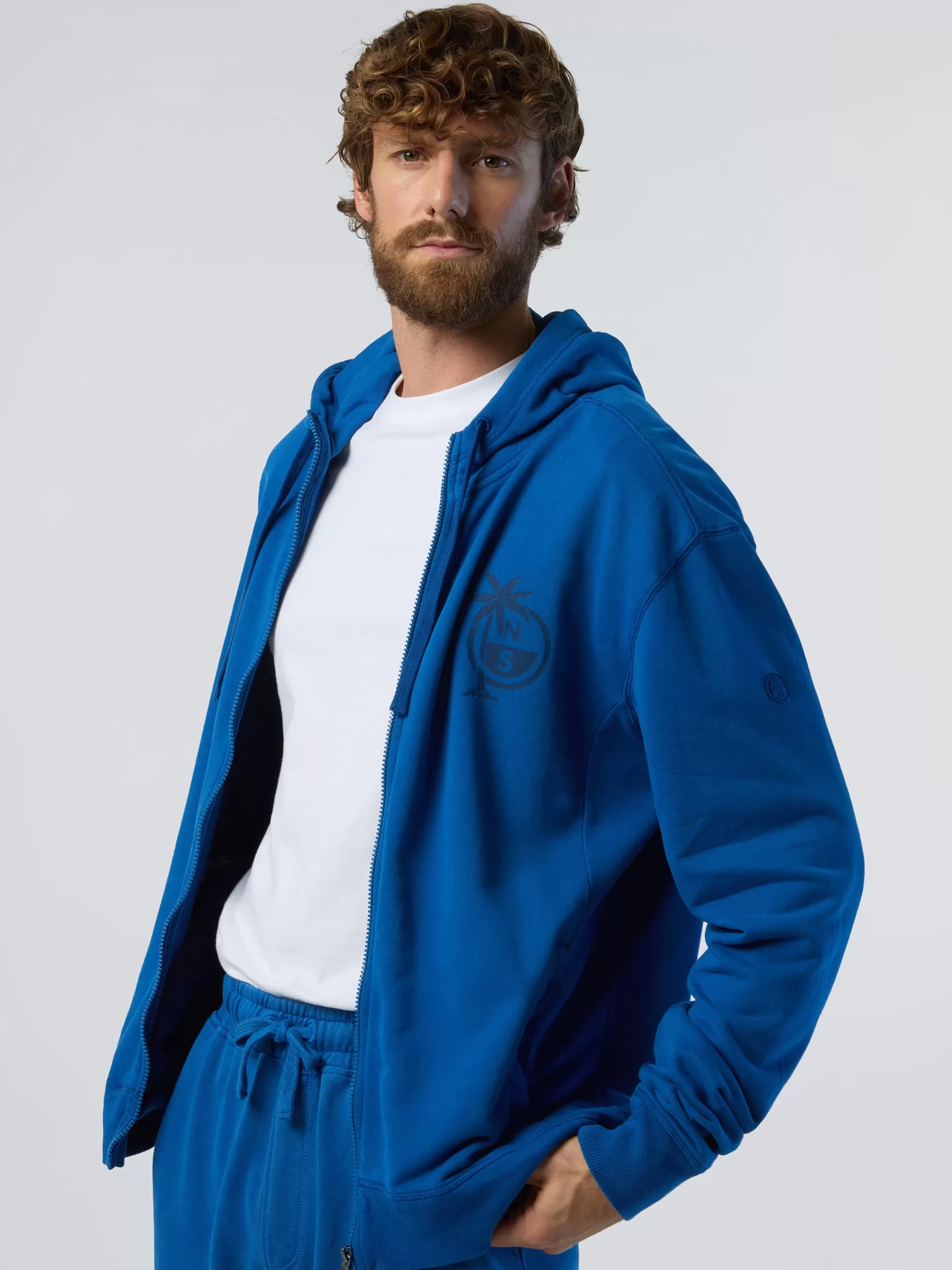 North Sails Felpa con cappuccio e stampa>Uomo Outlet | Felpe