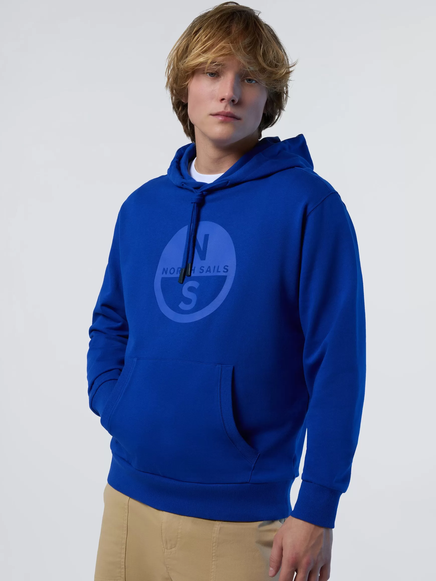 North Sails Felpa con cappuccio e stampa>Uomo Outlet | Felpe