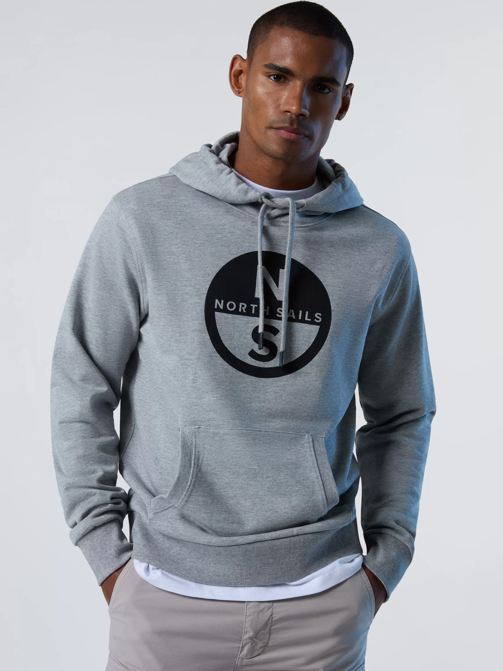 North Sails Felpa con cappuccio e stampa>Uomo Outlet | Felpe