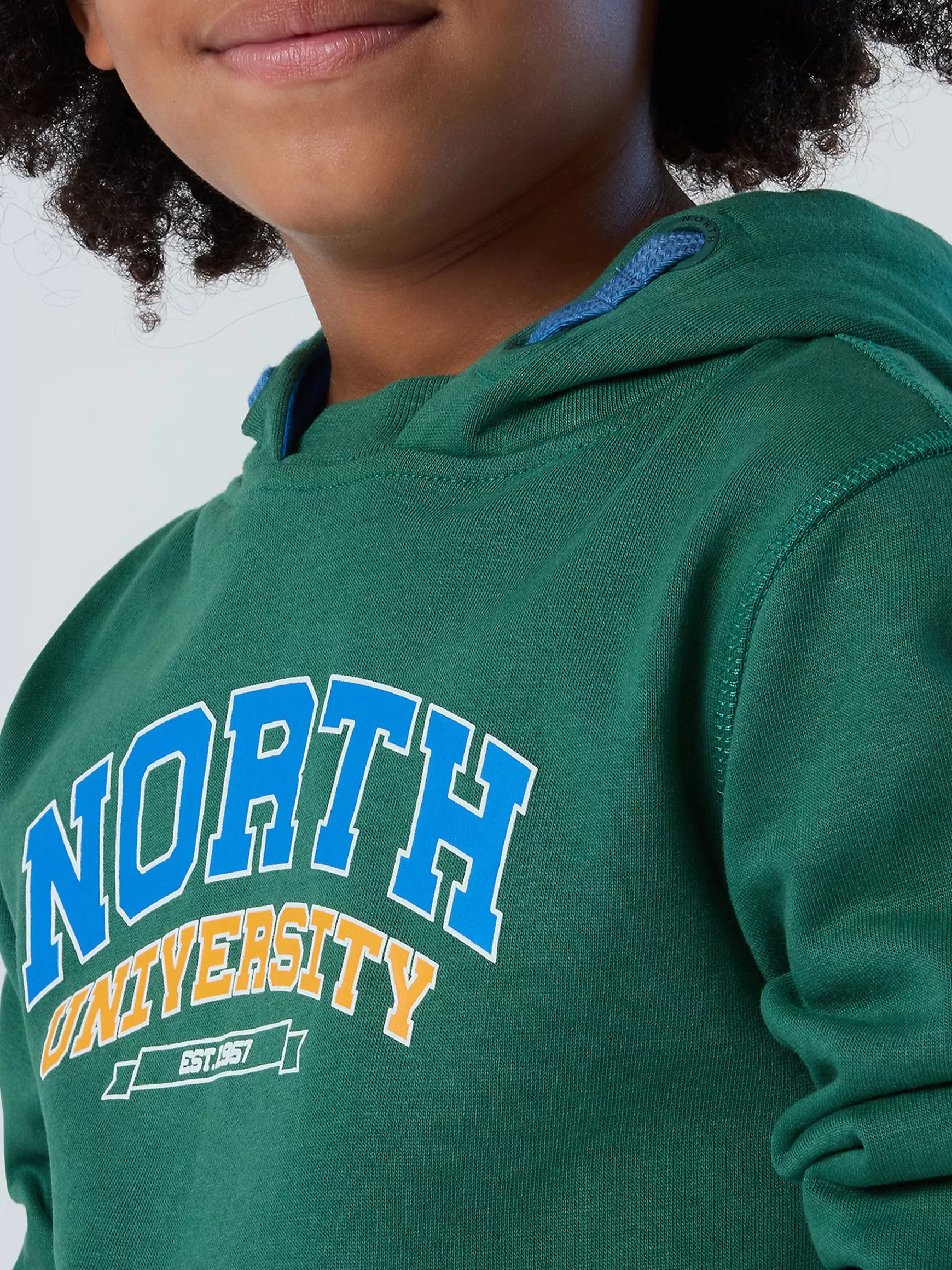 North Sails Felpa con cappuccio e stampa> Outlet