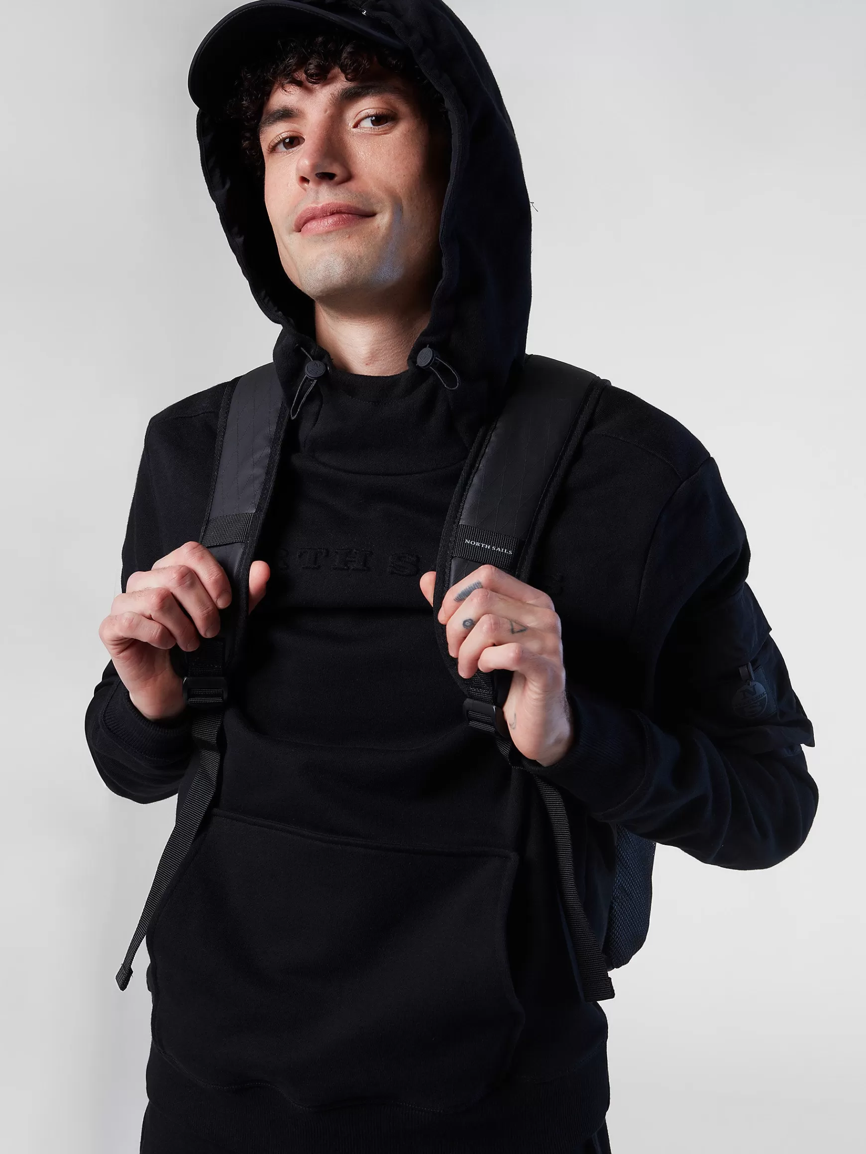 North Sails Felpa con cappuccio e tasca>Uomo Outlet | Felpe