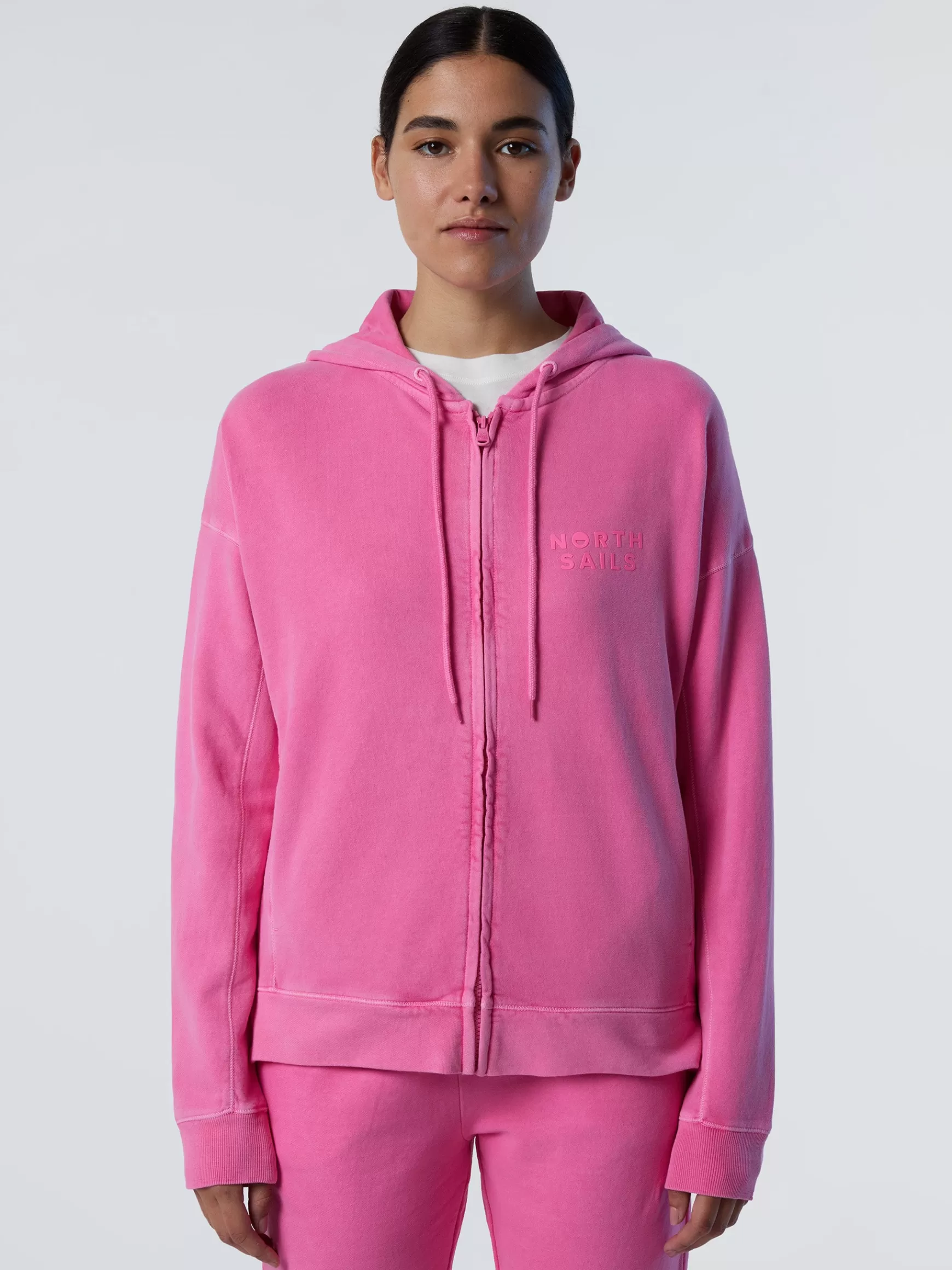 North Sails Felpa con cappuccio e zip>Donna Outlet | Felpe