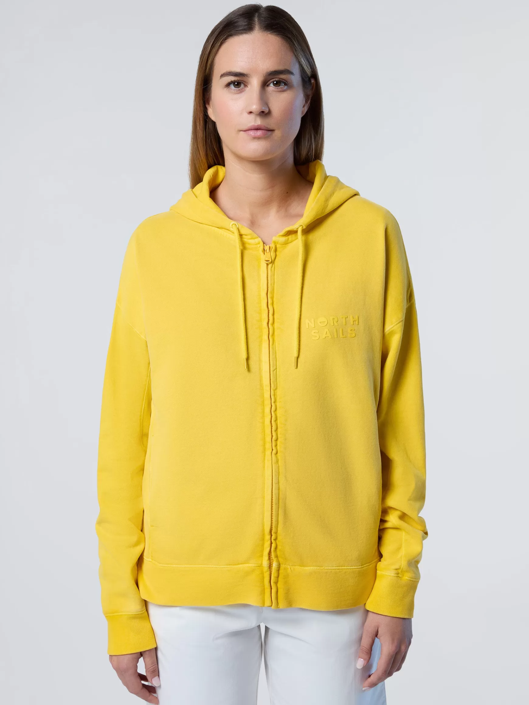 North Sails Felpa con cappuccio e zip>Donna Outlet | Felpe