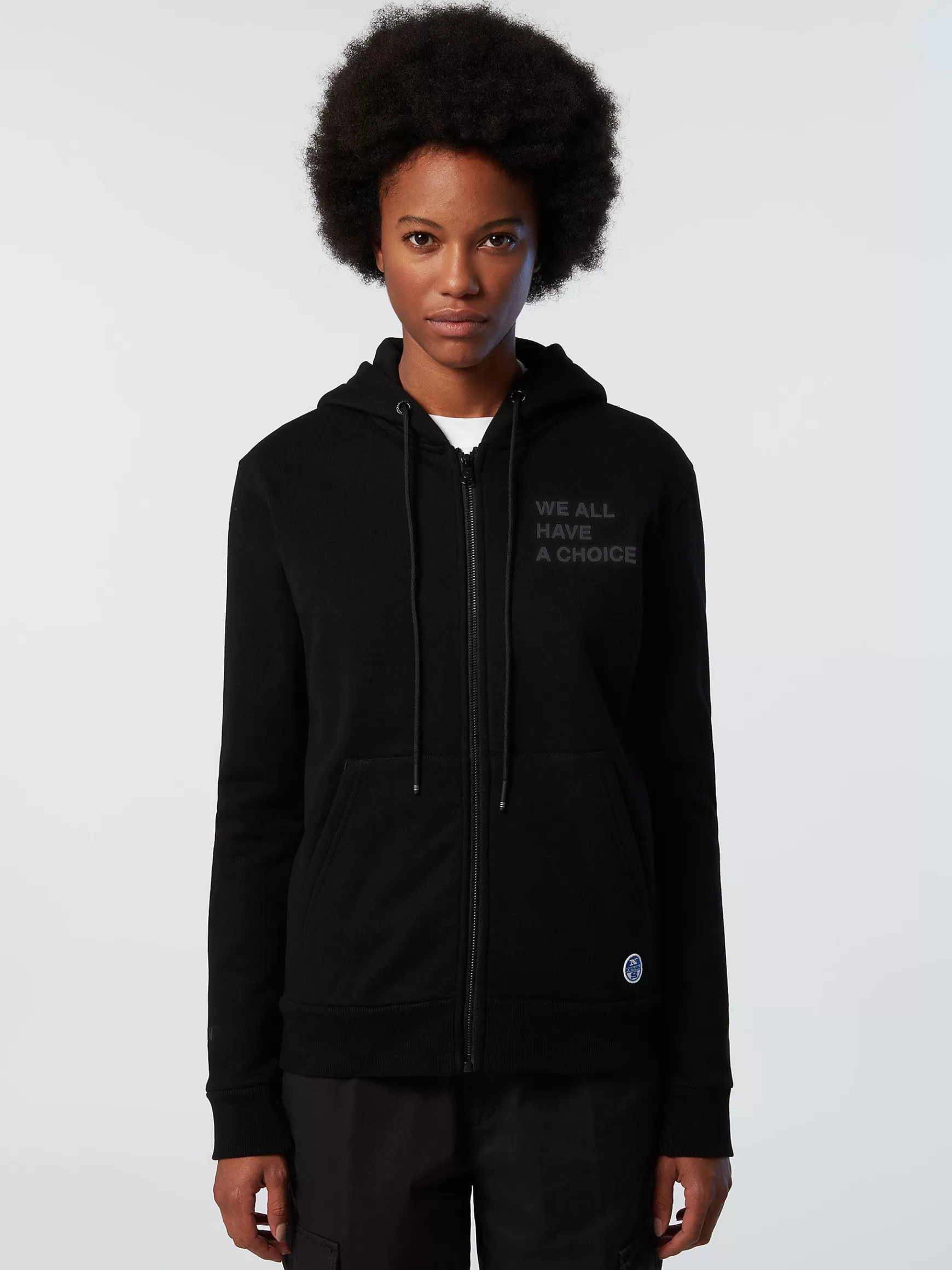 North Sails Felpa con cappuccio e zip>Donna Outlet | Felpe