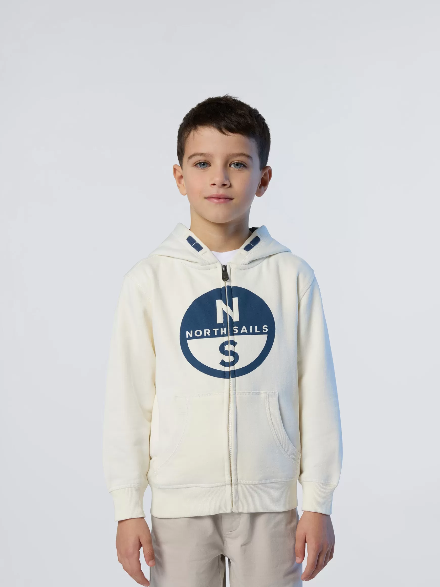 North Sails Felpa con cappuccio e zip> Felpe