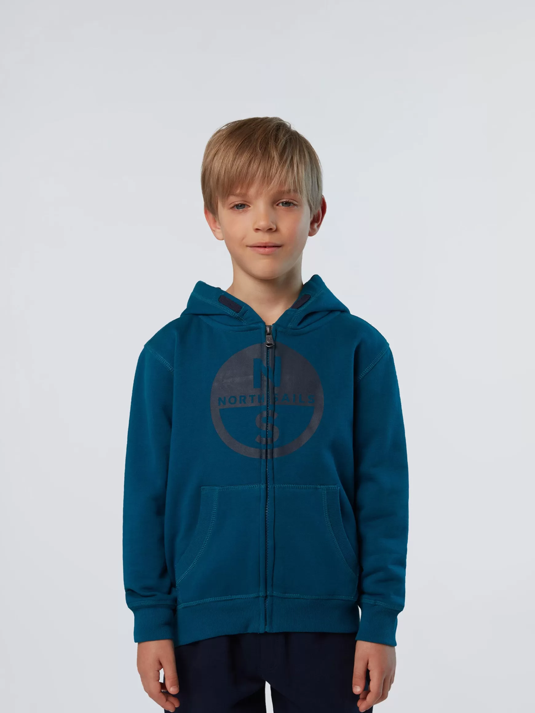 North Sails Felpa con cappuccio e zip> Felpe