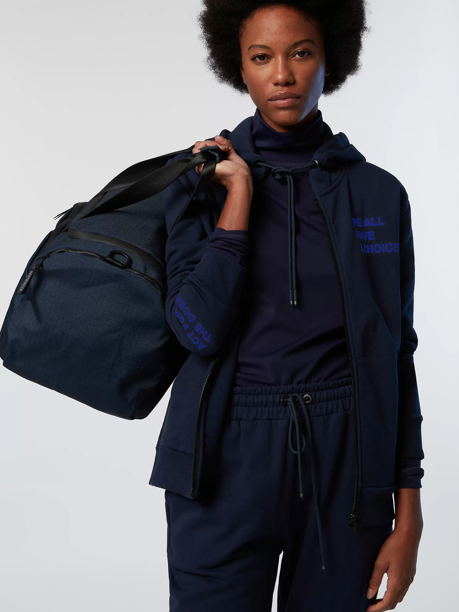 North Sails Felpa con cappuccio e zip>Donna Outlet | Felpe