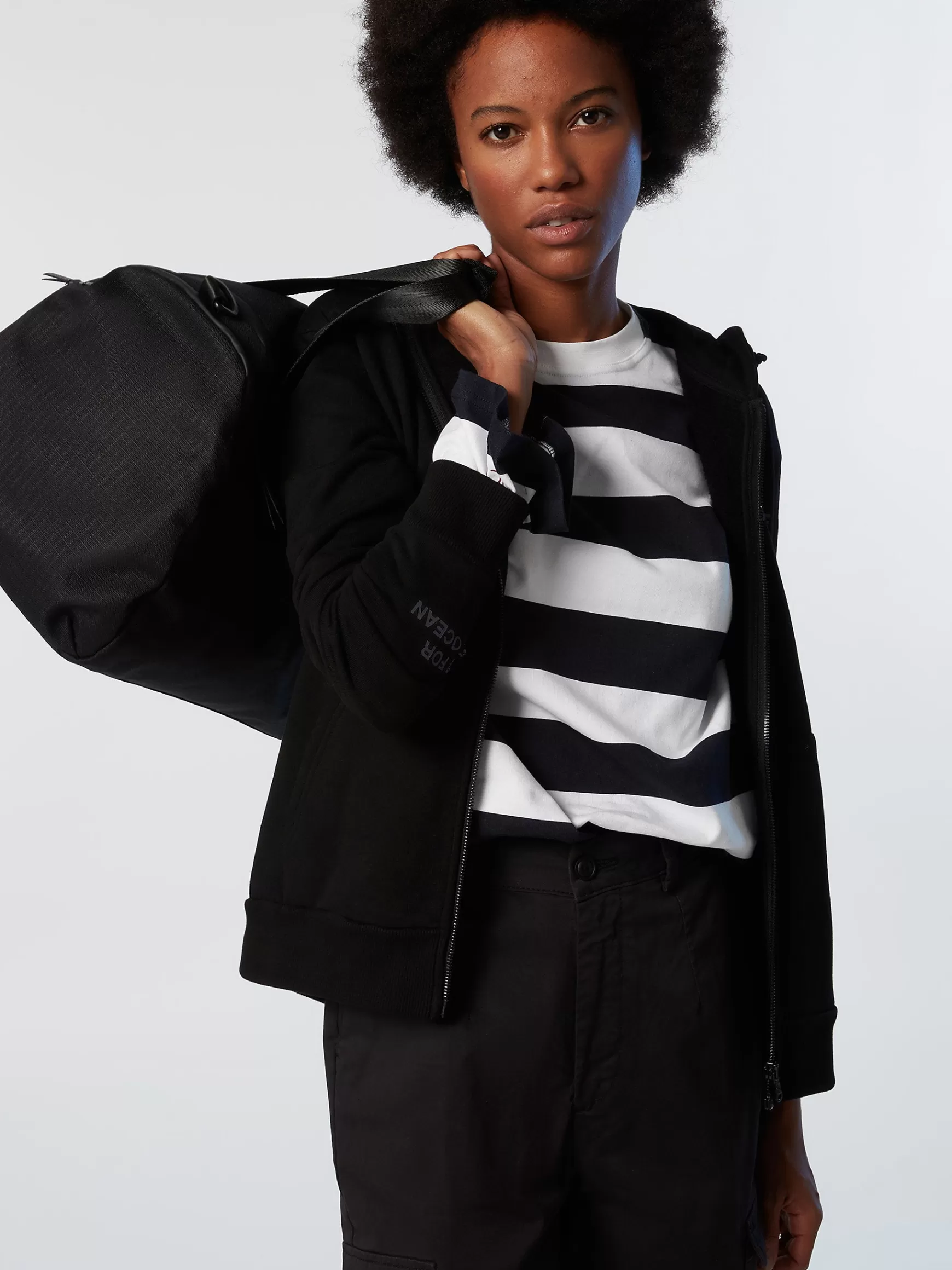 North Sails Felpa con cappuccio e zip>Donna Outlet | Felpe