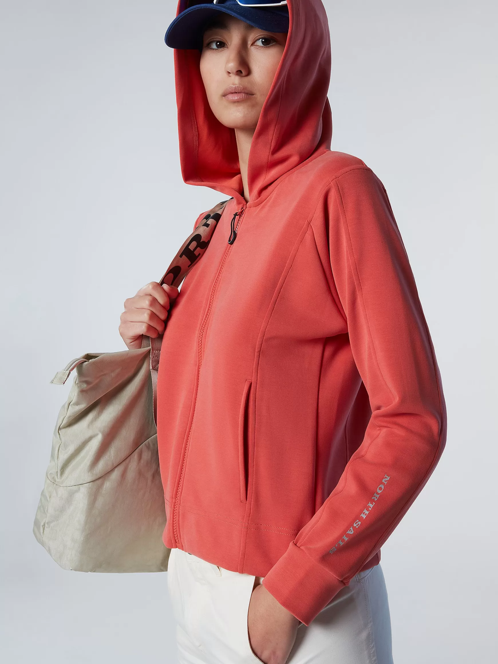 North Sails Felpa con cappuccio in modal>Donna Outlet | Felpe