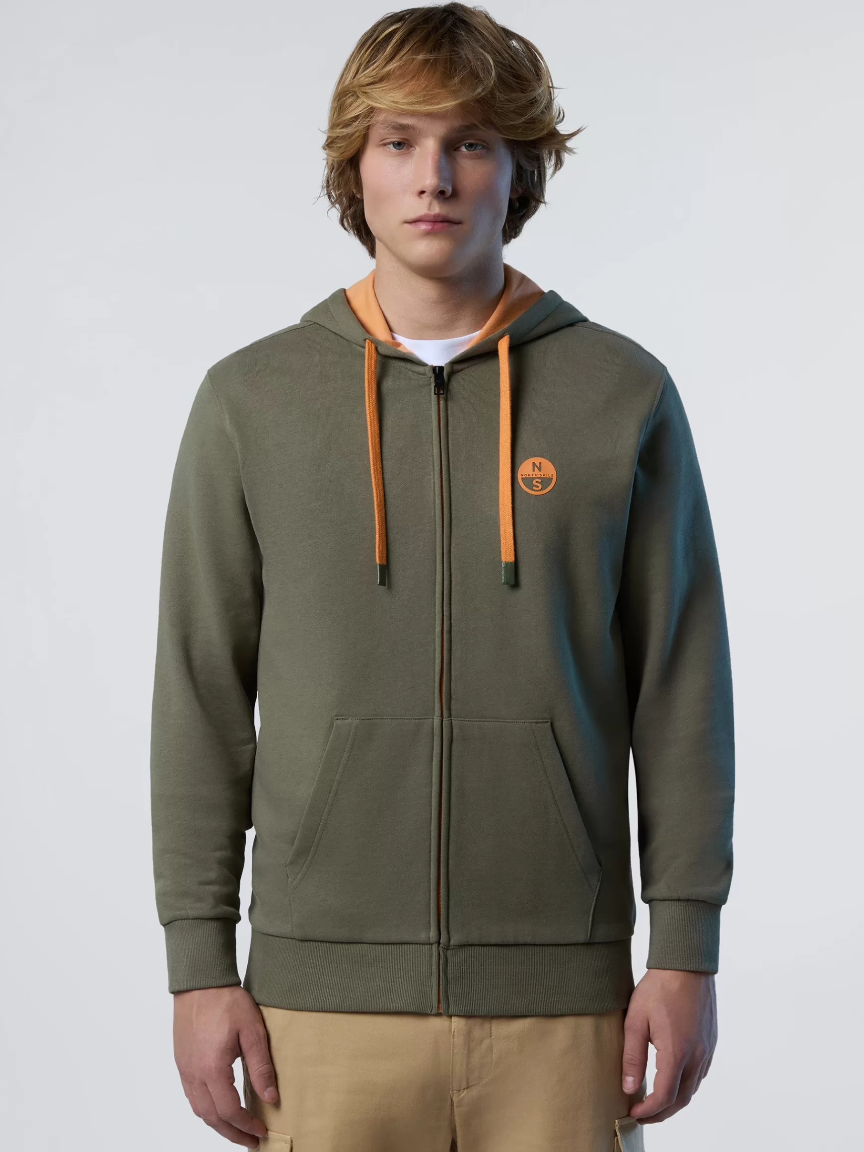 North Sails Felpa con logo in gomma>Uomo Outlet | Felpe
