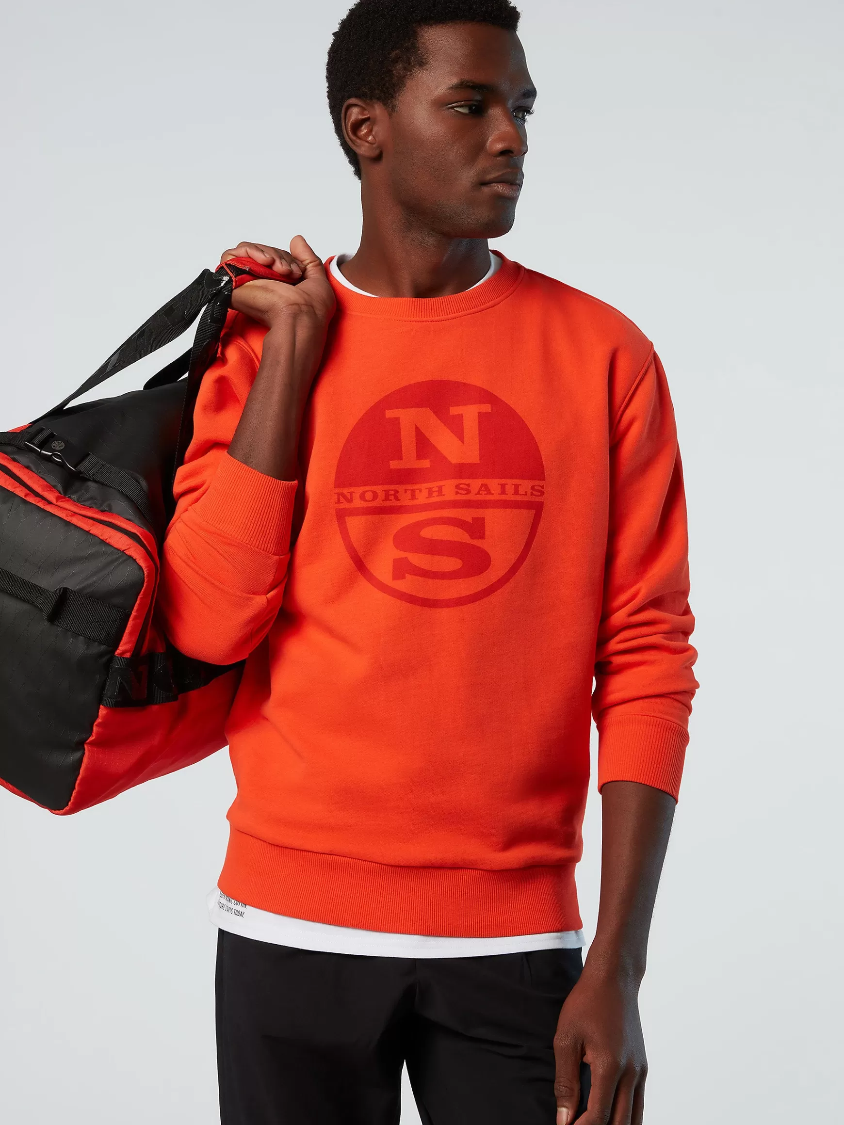 North Sails Felpa con maxi logo>Uomo Outlet | Felpe
