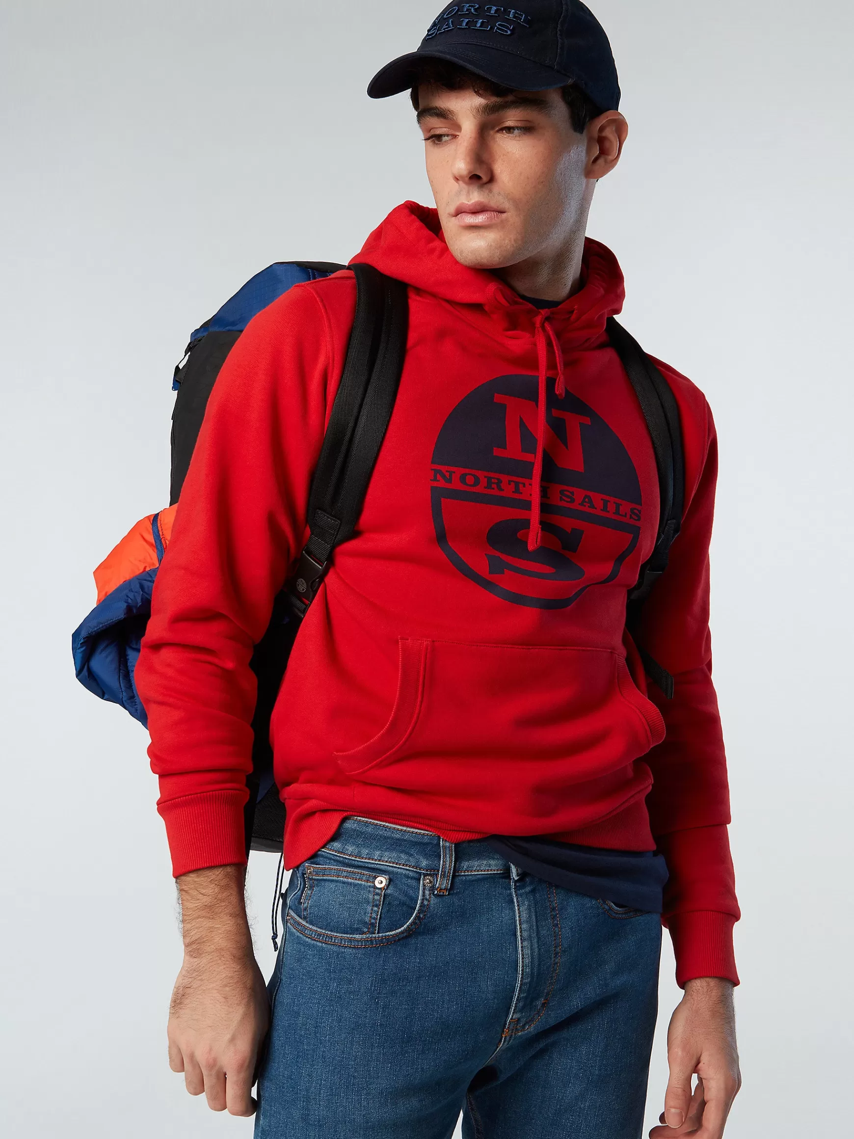 North Sails Felpa con maxi logo>Uomo Outlet | Felpe