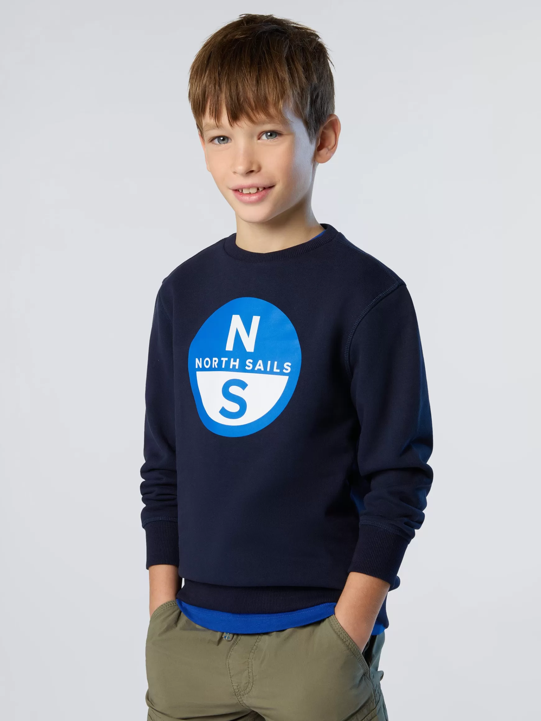 North Sails Felpa con maxi logo> Outlet