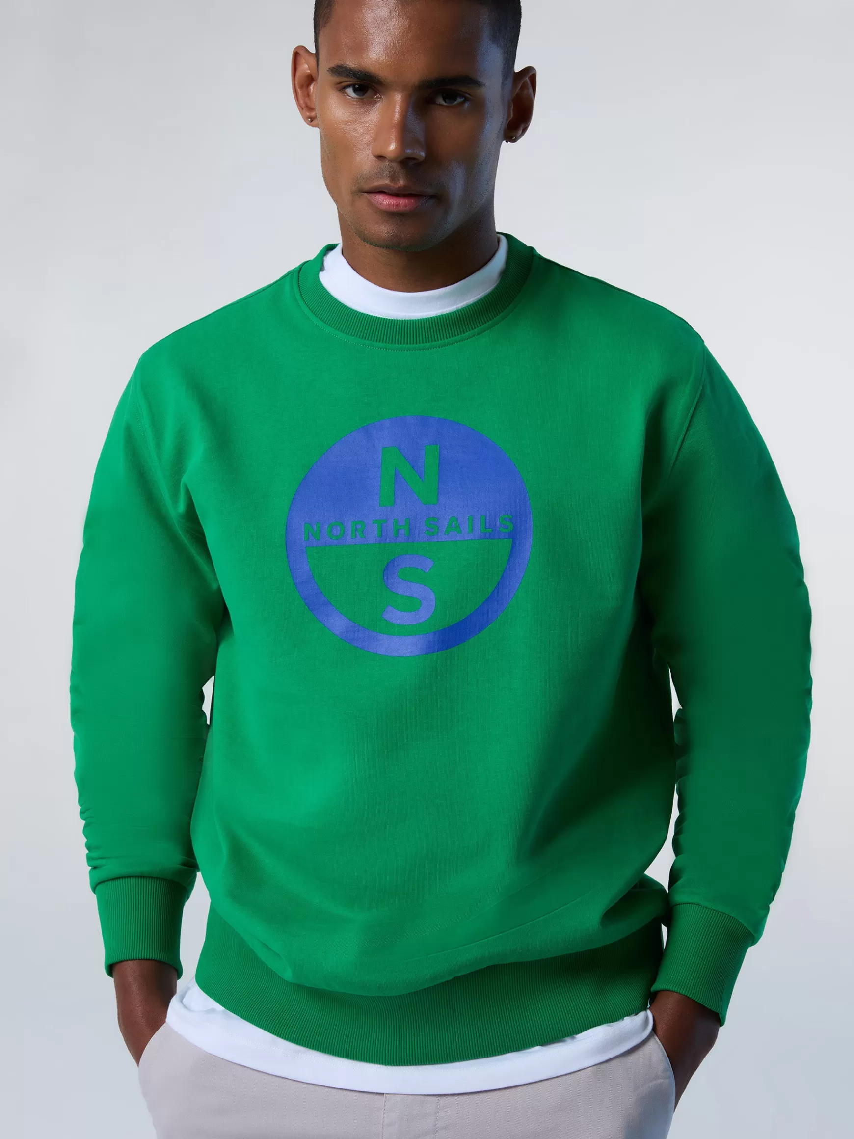 North Sails Felpa con maxi stampa>Uomo Outlet | Felpe