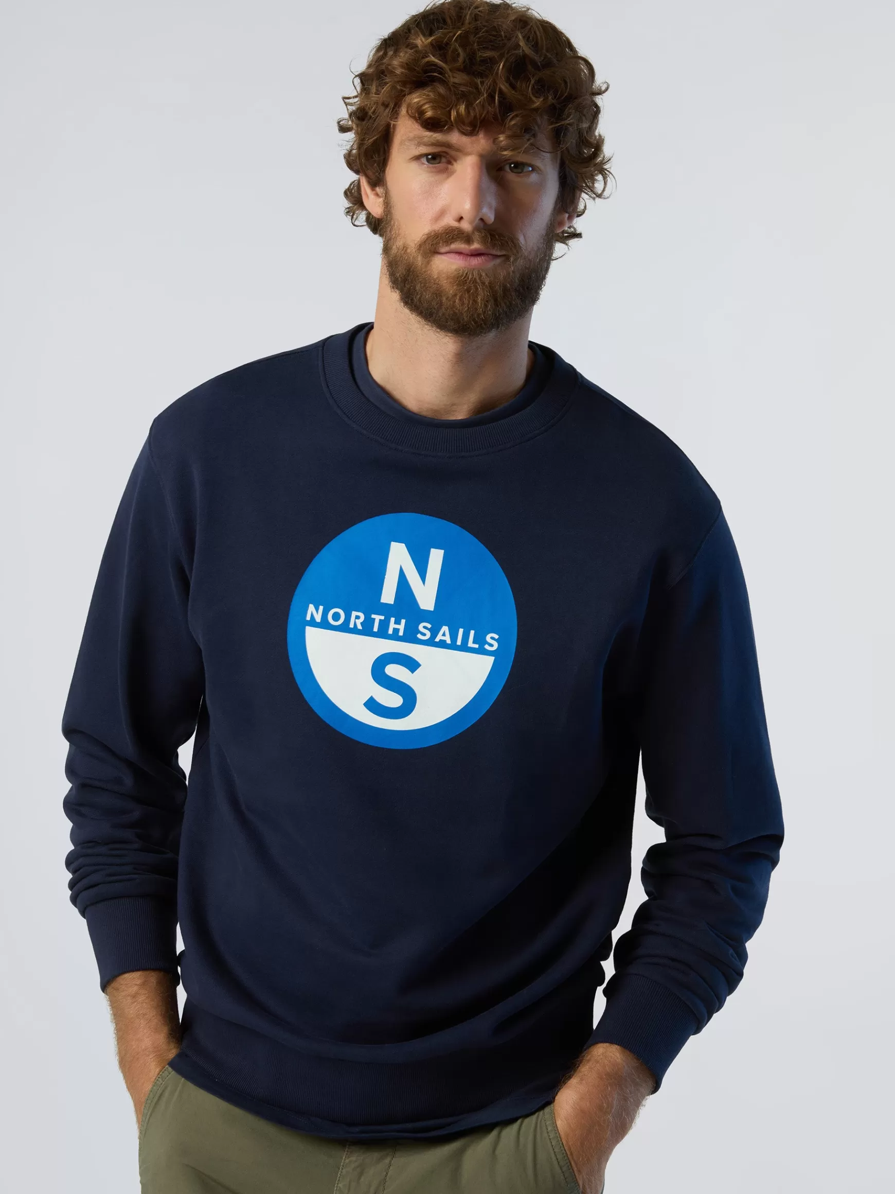 North Sails Felpa con maxi stampa>Uomo Outlet | Felpe