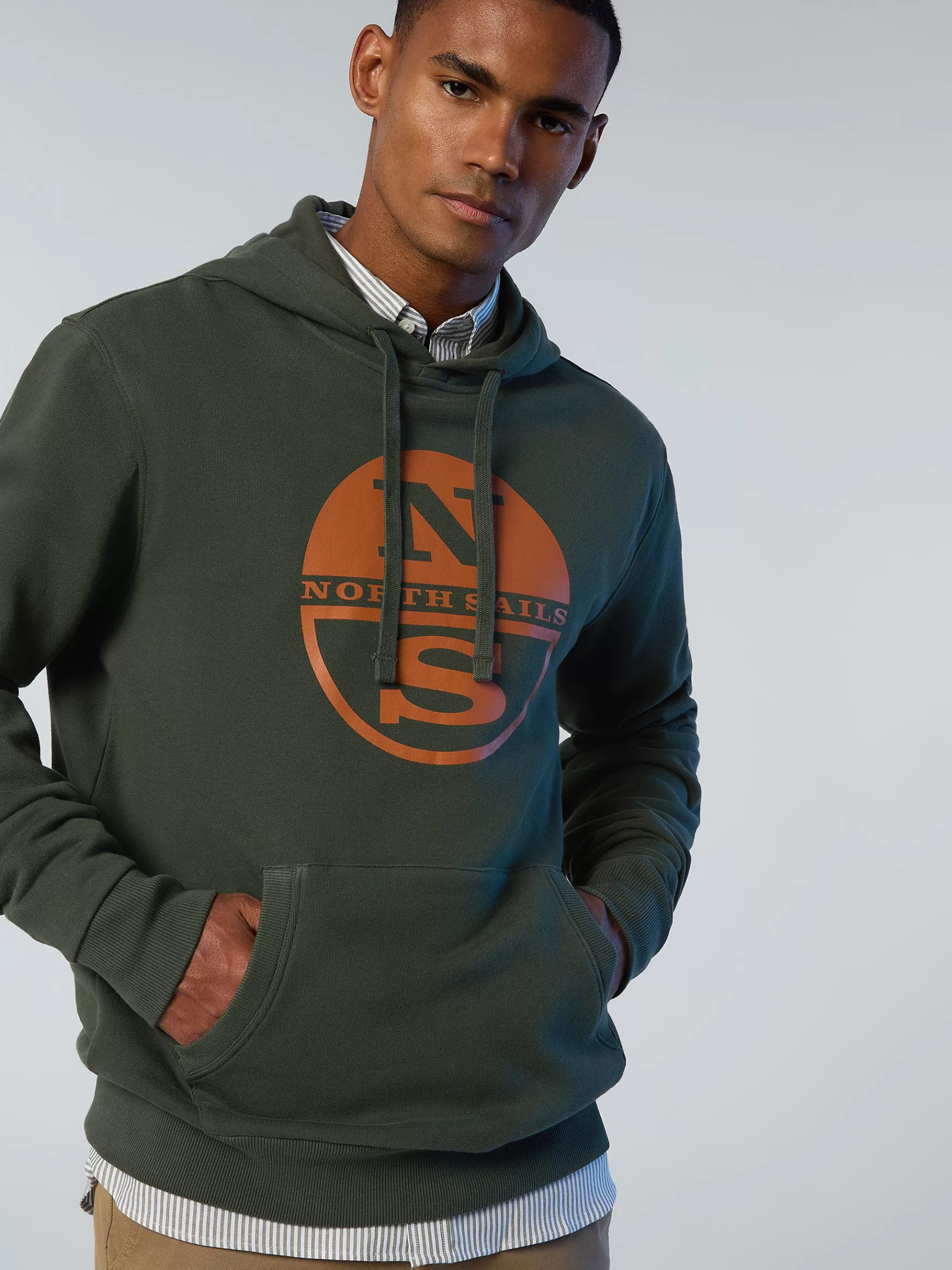 North Sails Felpa con maxi stampa>Uomo Outlet | Felpe