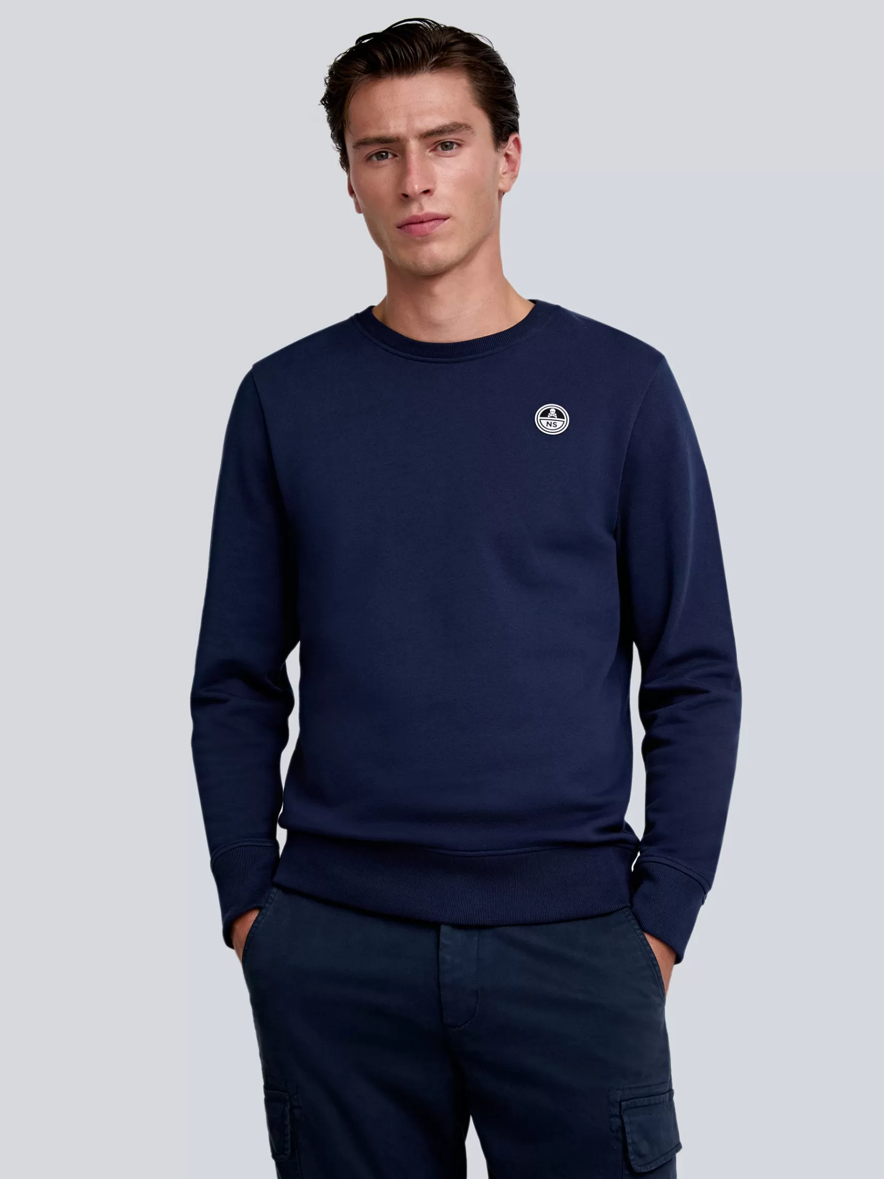 North Sails Felpa con patch logo>Uomo Felpe