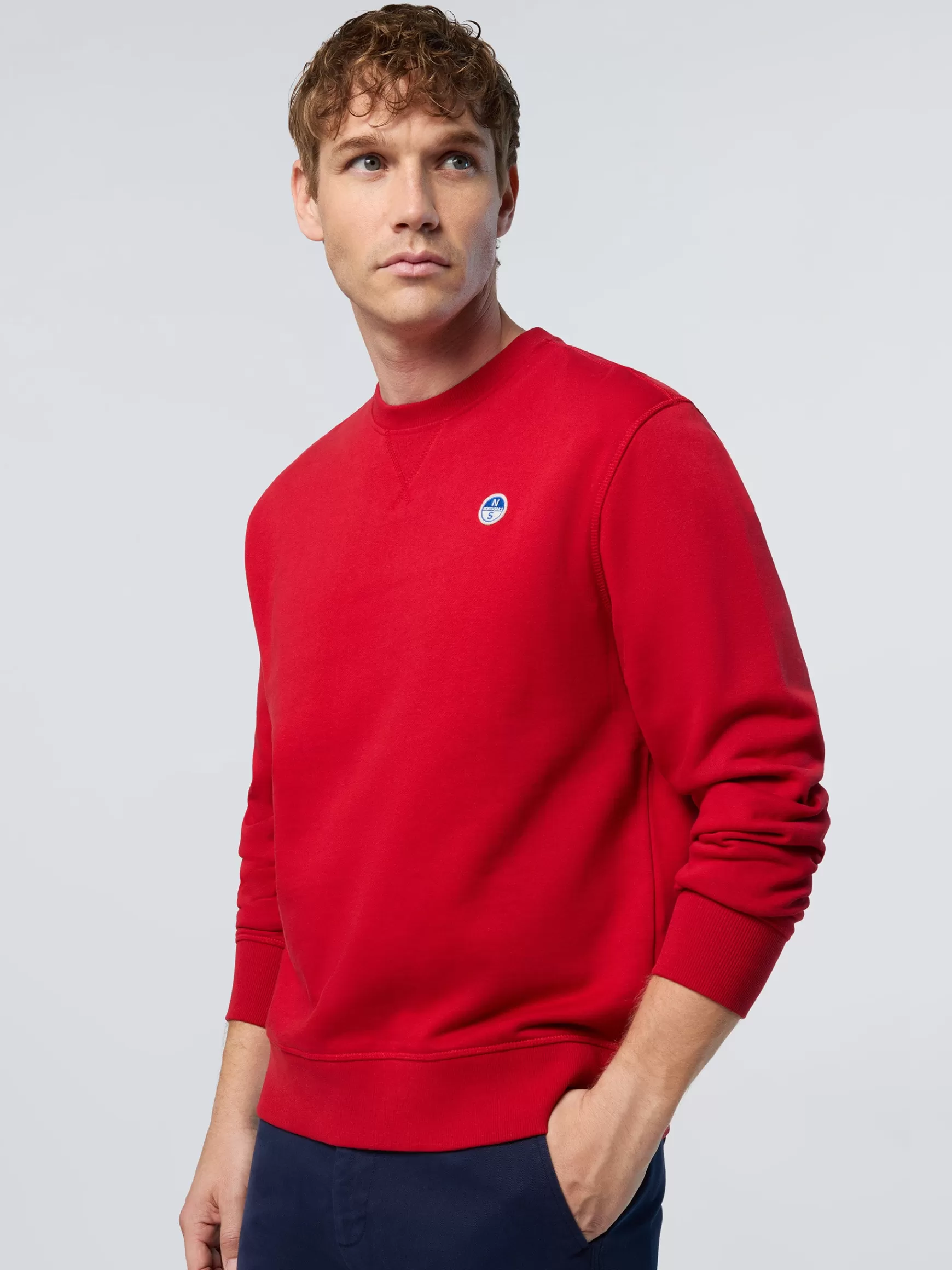 North Sails Felpa con patch logo>Uomo Felpe