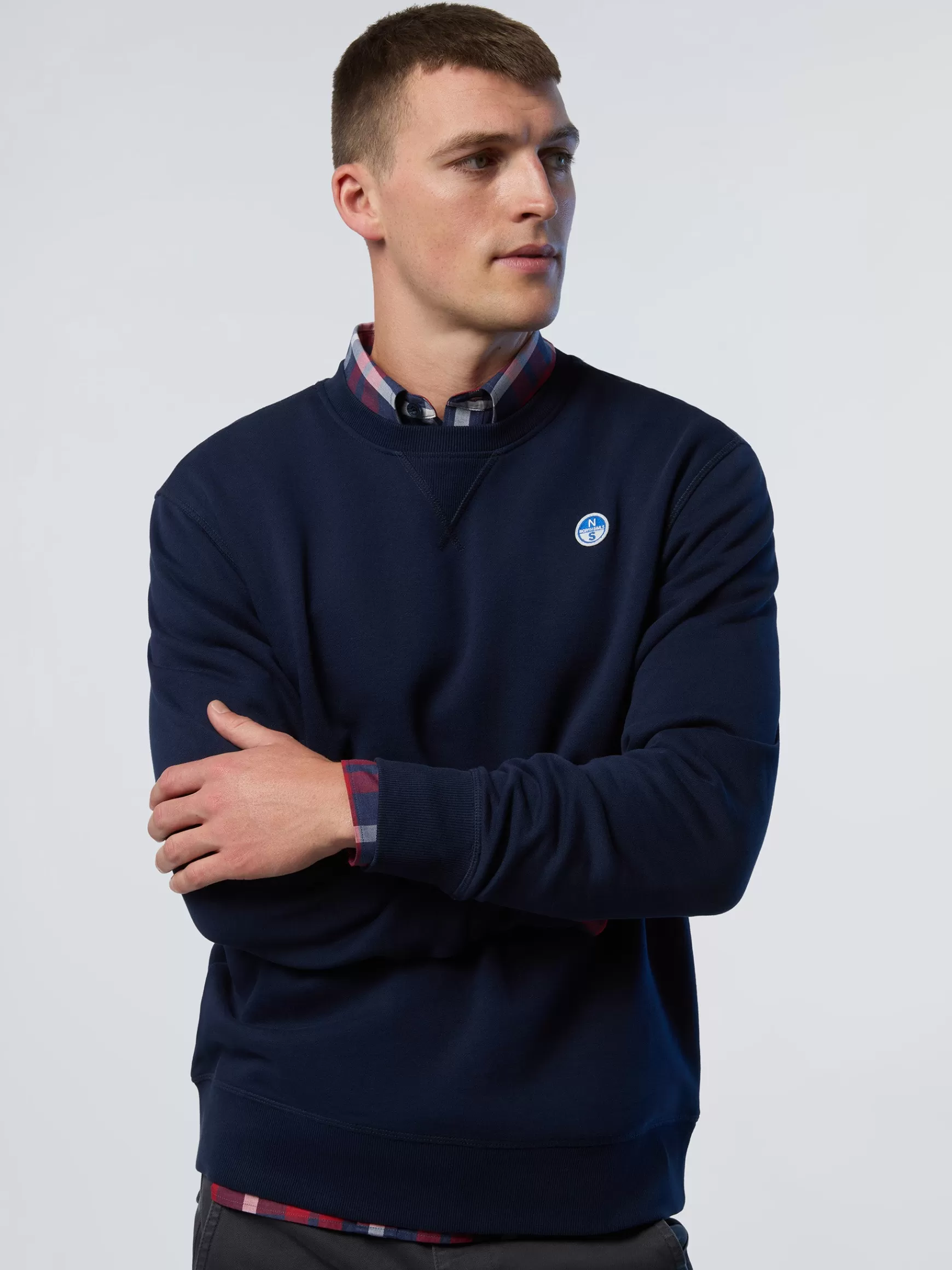 North Sails Felpa con patch logo>Uomo Felpe