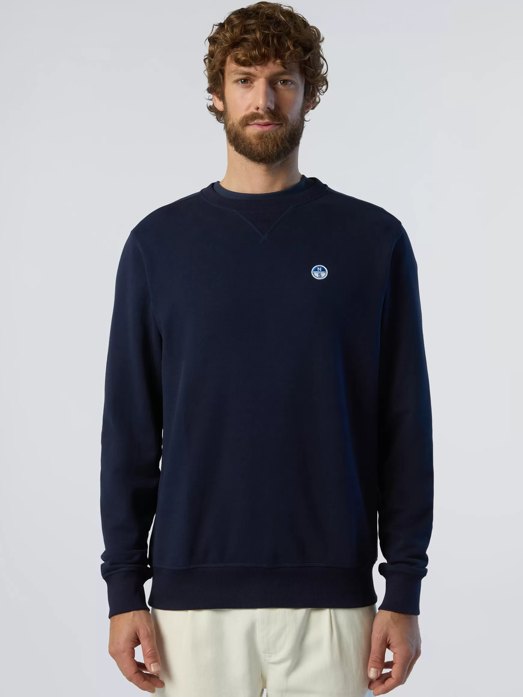North Sails Felpa con patch>Uomo Outlet | Felpe