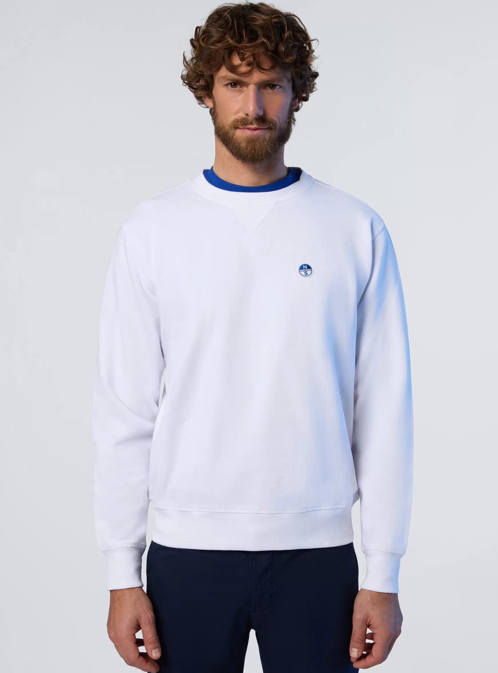 North Sails Felpa con patch>Uomo Outlet | Felpe