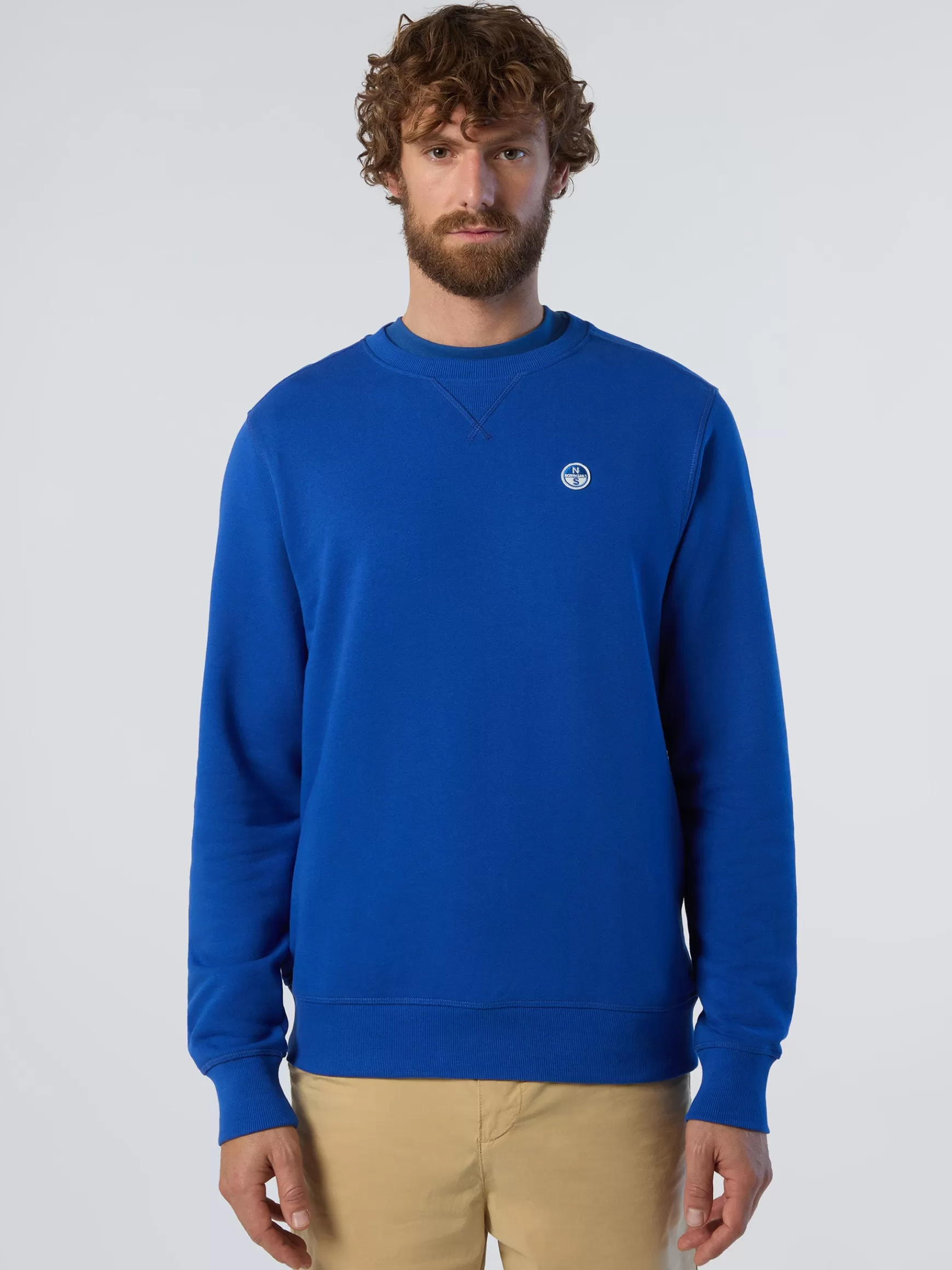North Sails Felpa con patch>Uomo Outlet | Felpe