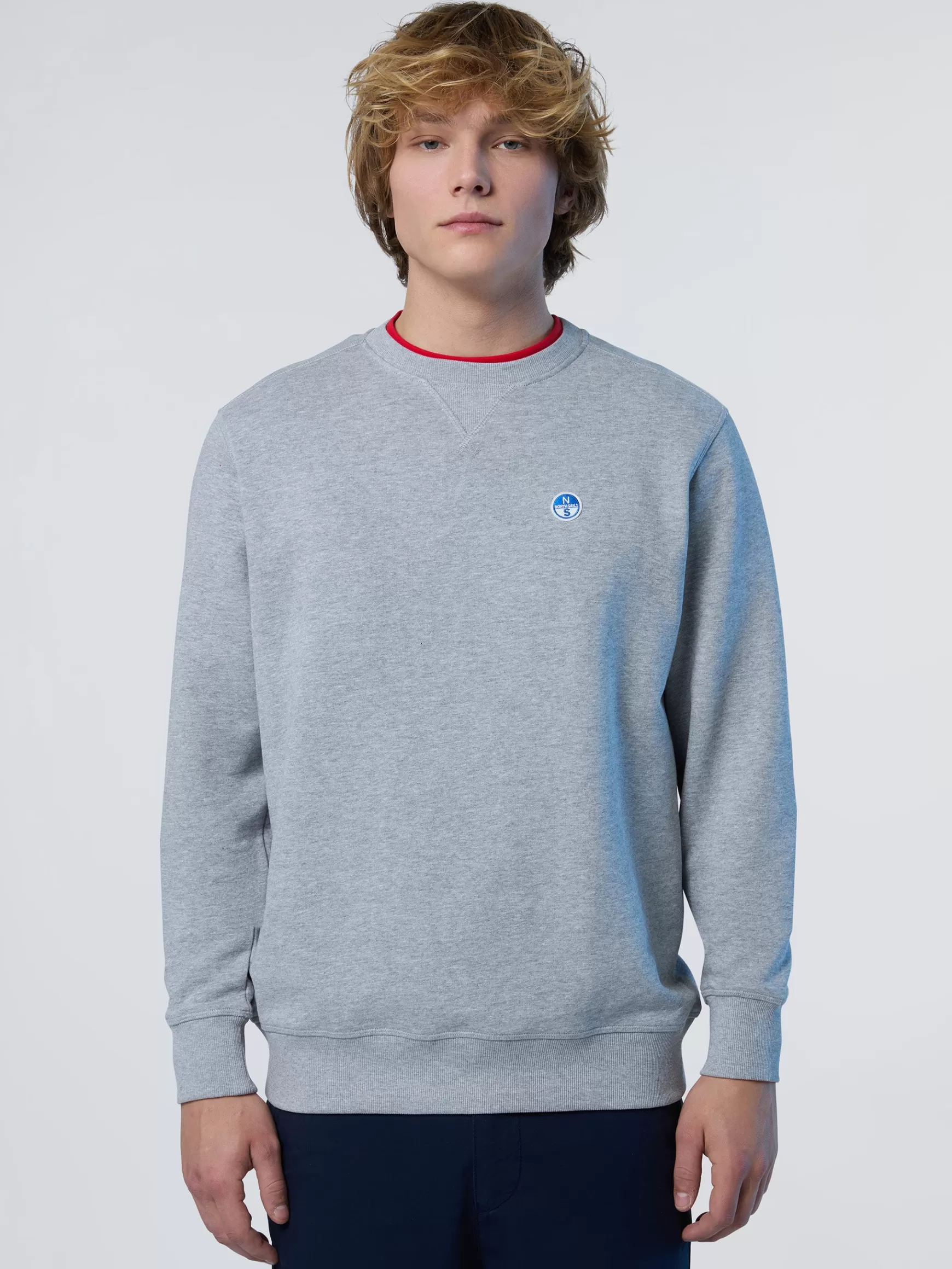North Sails Felpa con patch>Uomo Outlet | Felpe