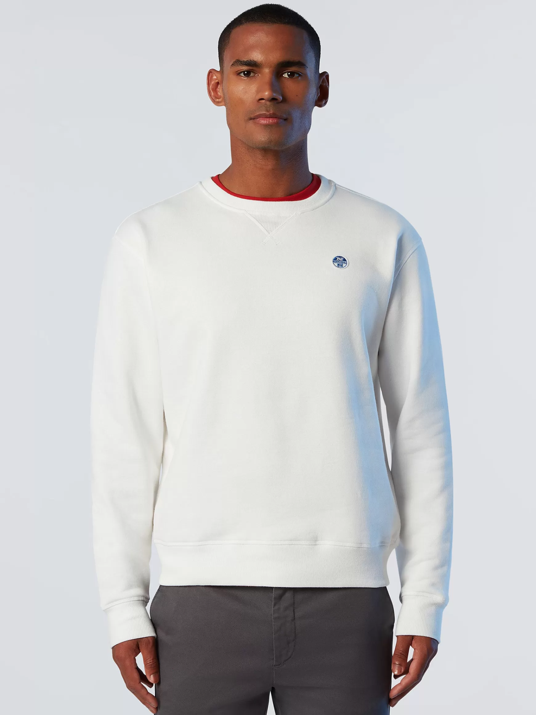 North Sails Felpa con patch>Uomo Outlet | Felpe