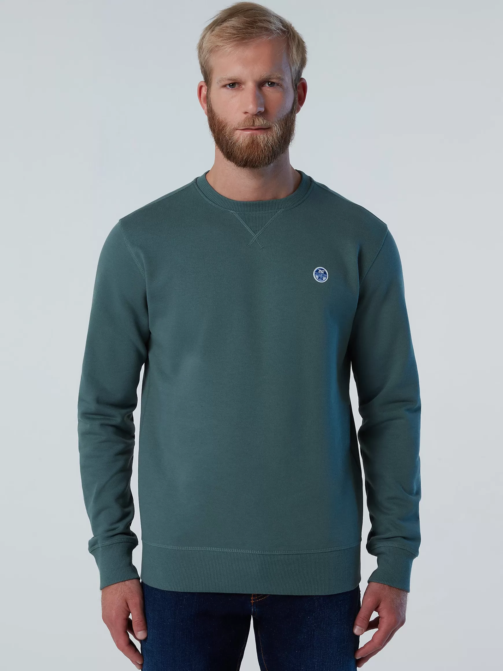 North Sails Felpa con patch>Uomo Outlet | Felpe