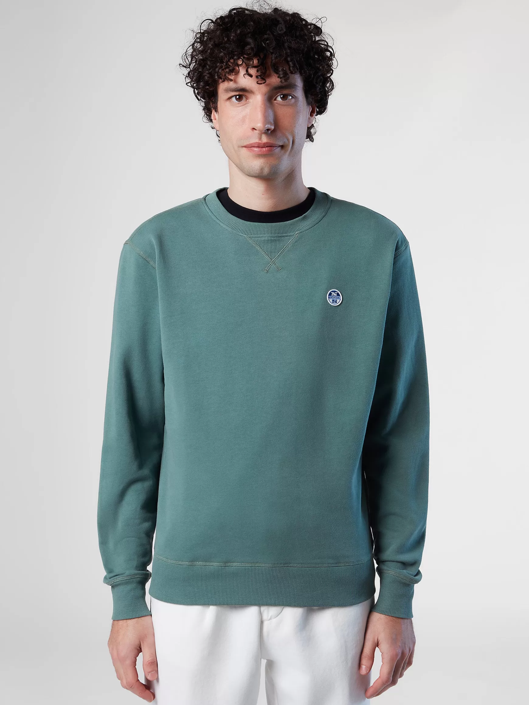 North Sails Felpa con patch>Uomo Outlet | Felpe