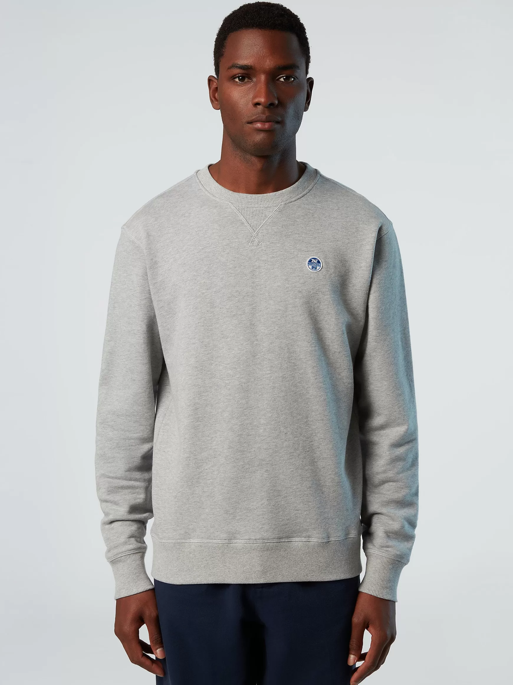 North Sails Felpa con patch>Uomo Outlet | Felpe