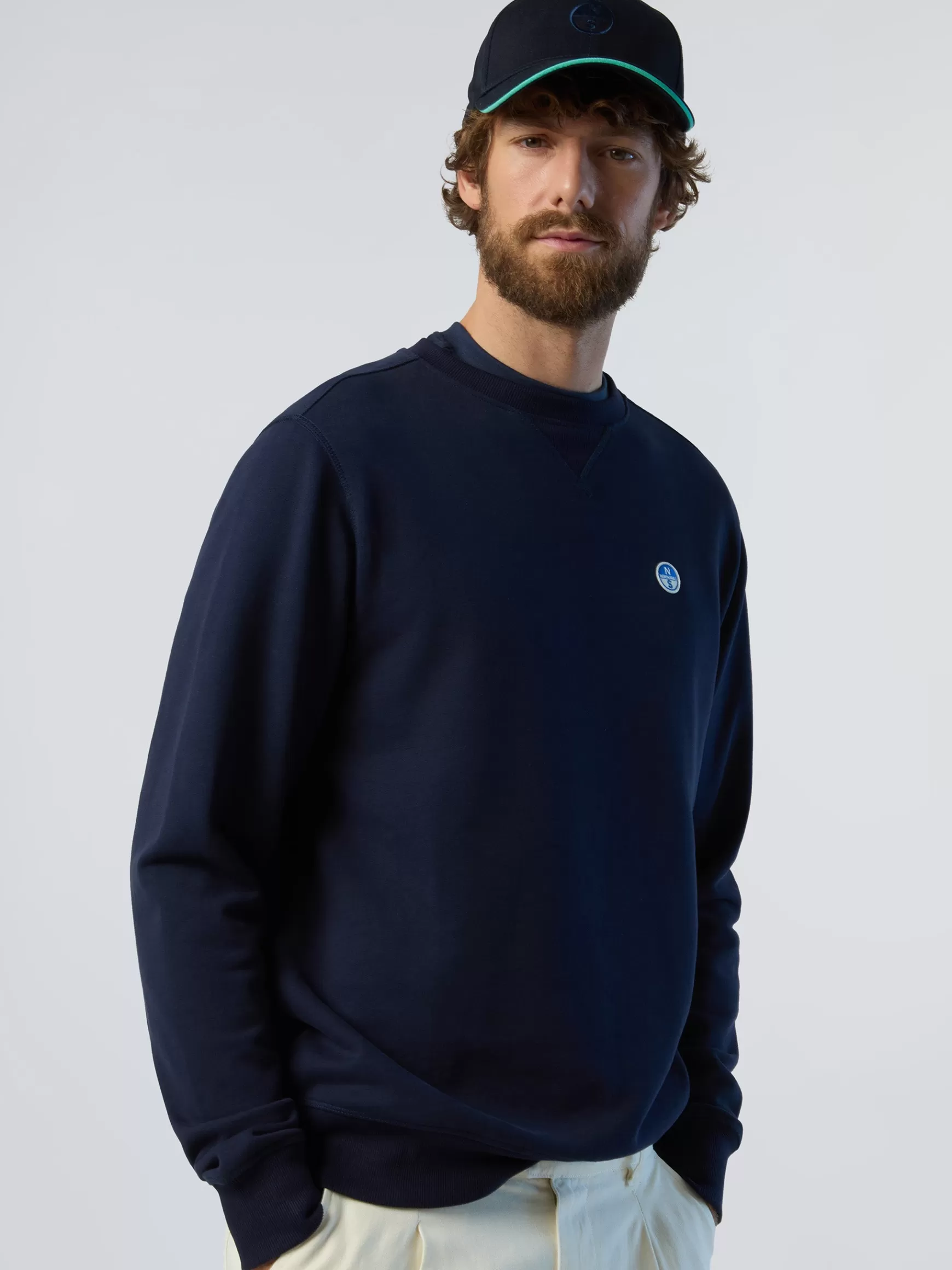 North Sails Felpa con patch>Uomo Outlet | Felpe