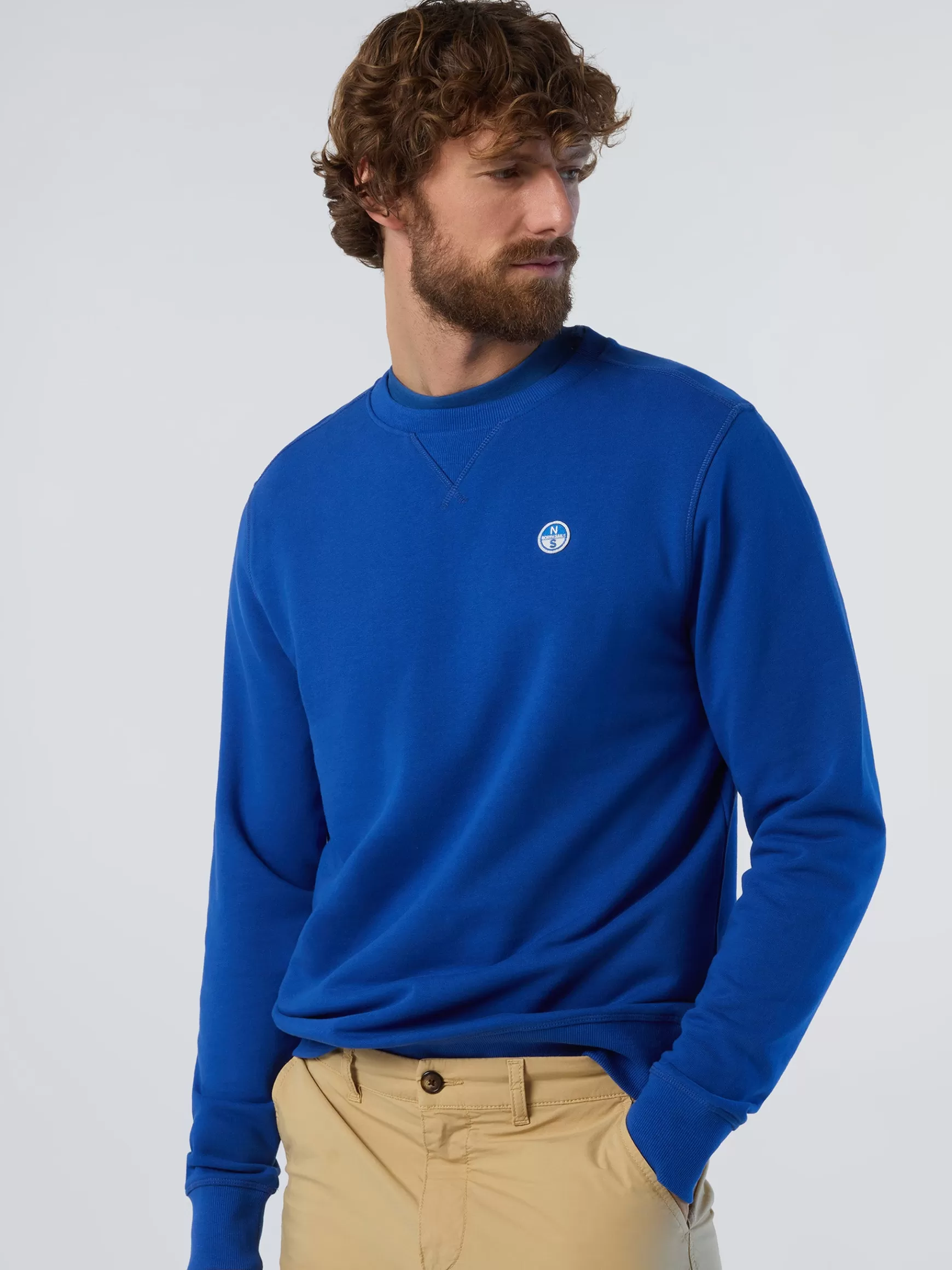 North Sails Felpa con patch>Uomo Outlet | Felpe
