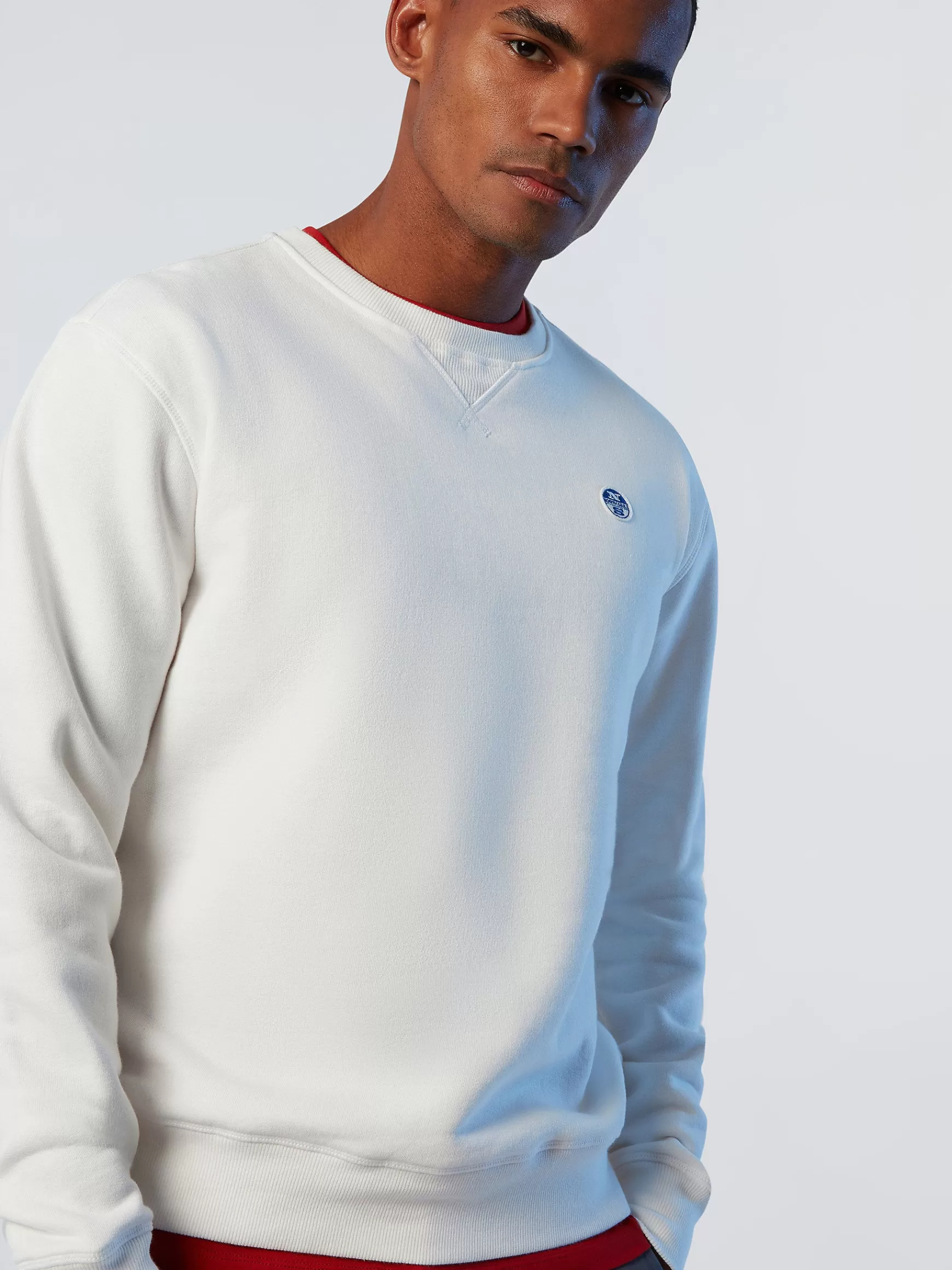 North Sails Felpa con patch>Uomo Outlet | Felpe