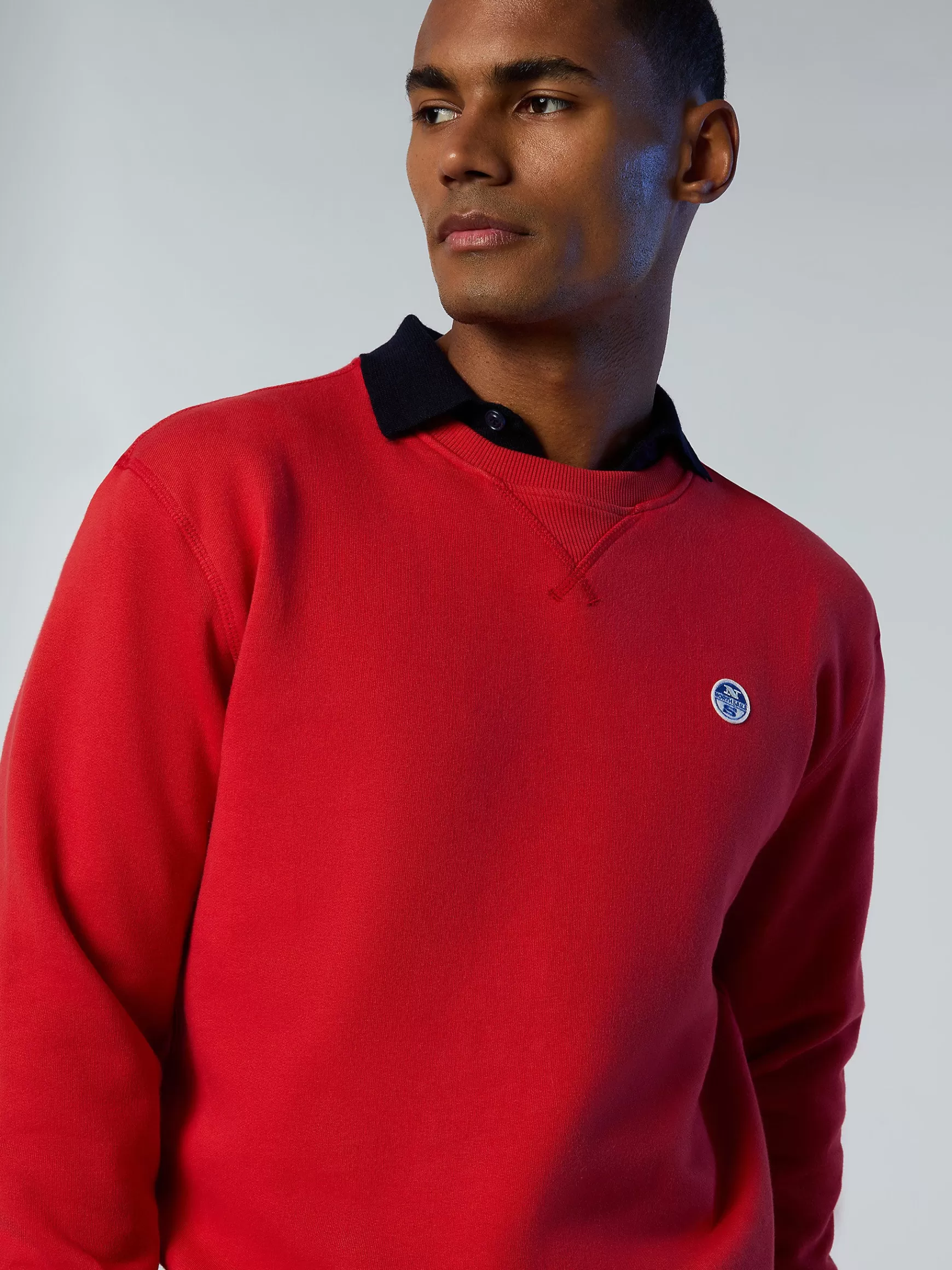 North Sails Felpa con patch>Uomo Outlet | Felpe