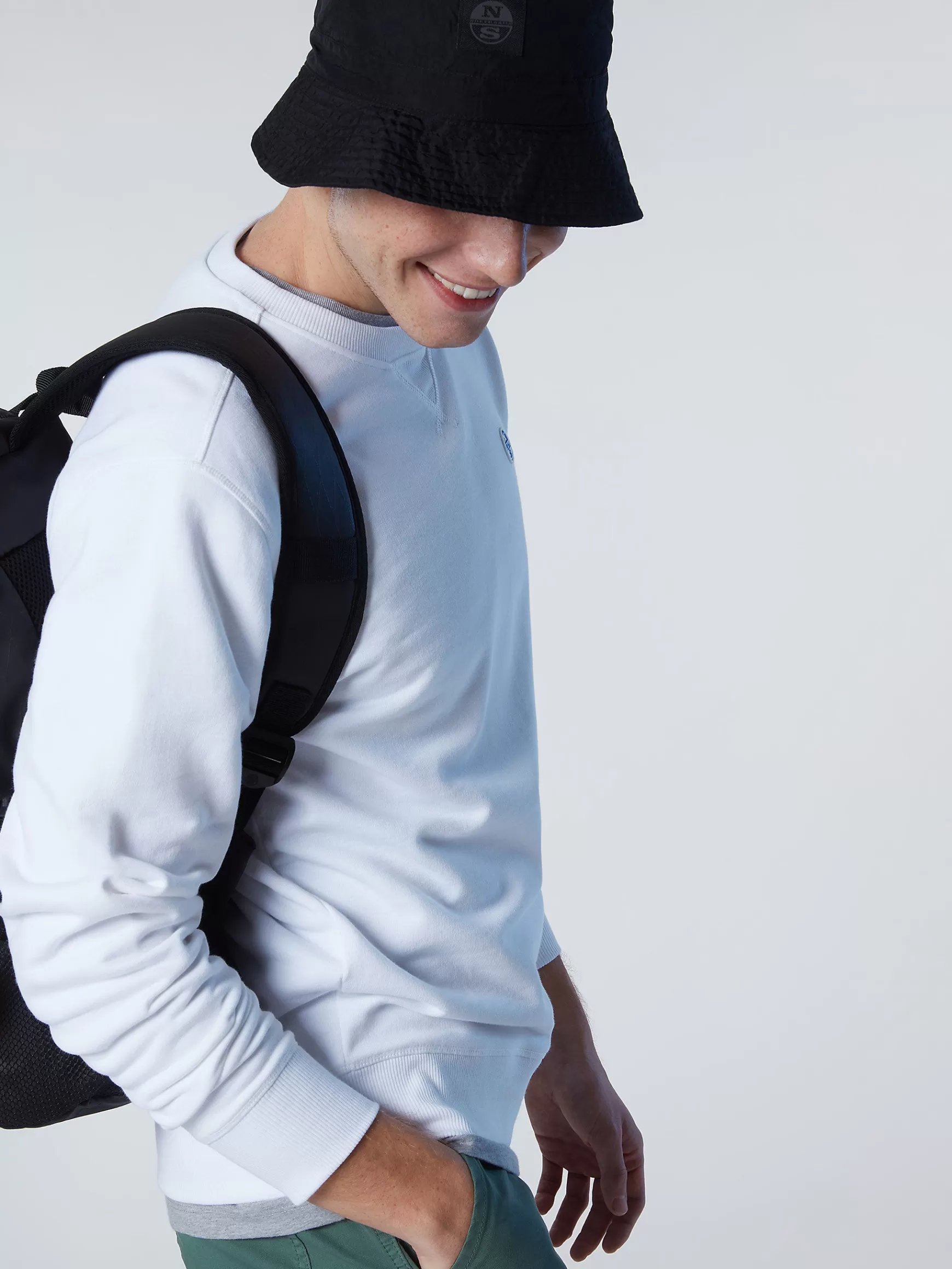 North Sails Felpa con patch>Uomo Outlet | Felpe