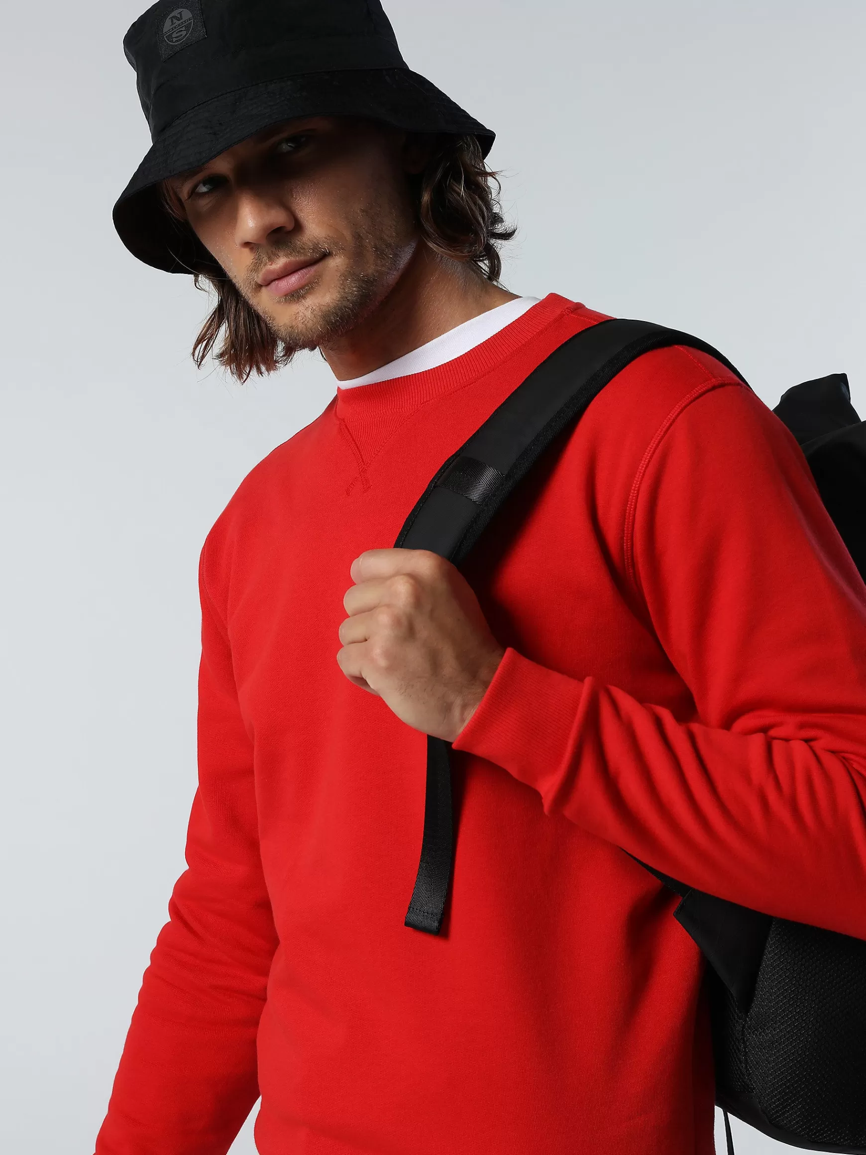 North Sails Felpa con patch>Uomo Outlet | Felpe