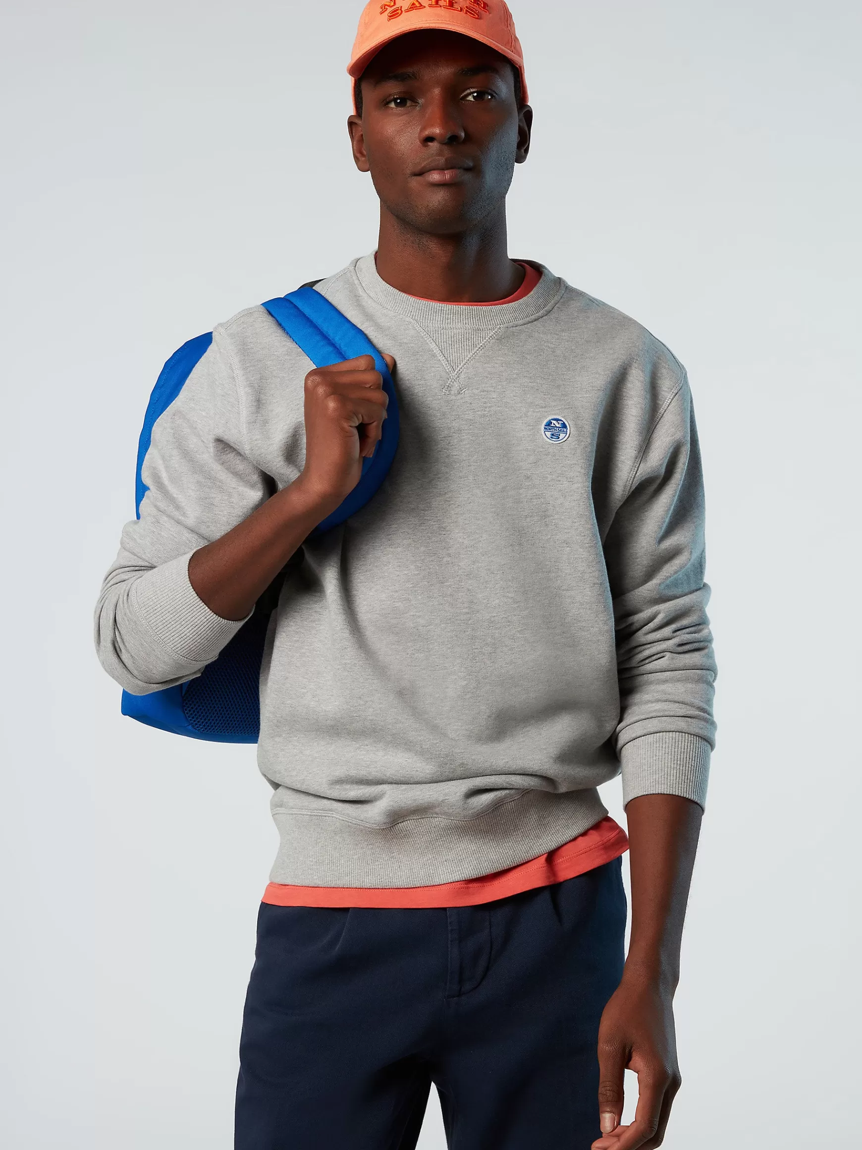 North Sails Felpa con patch>Uomo Outlet | Felpe