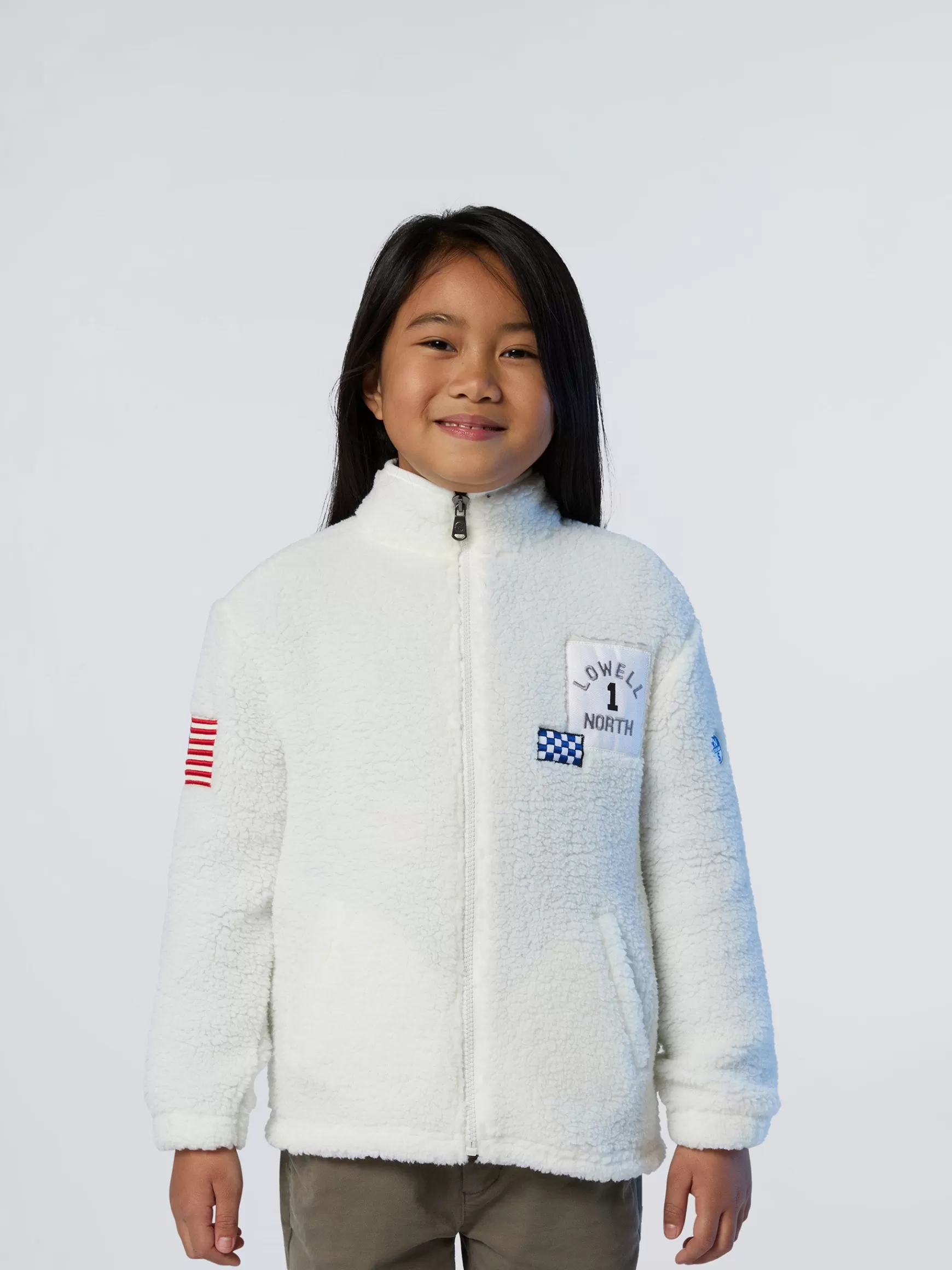 North Sails Felpa con patch riciclate> Felpe