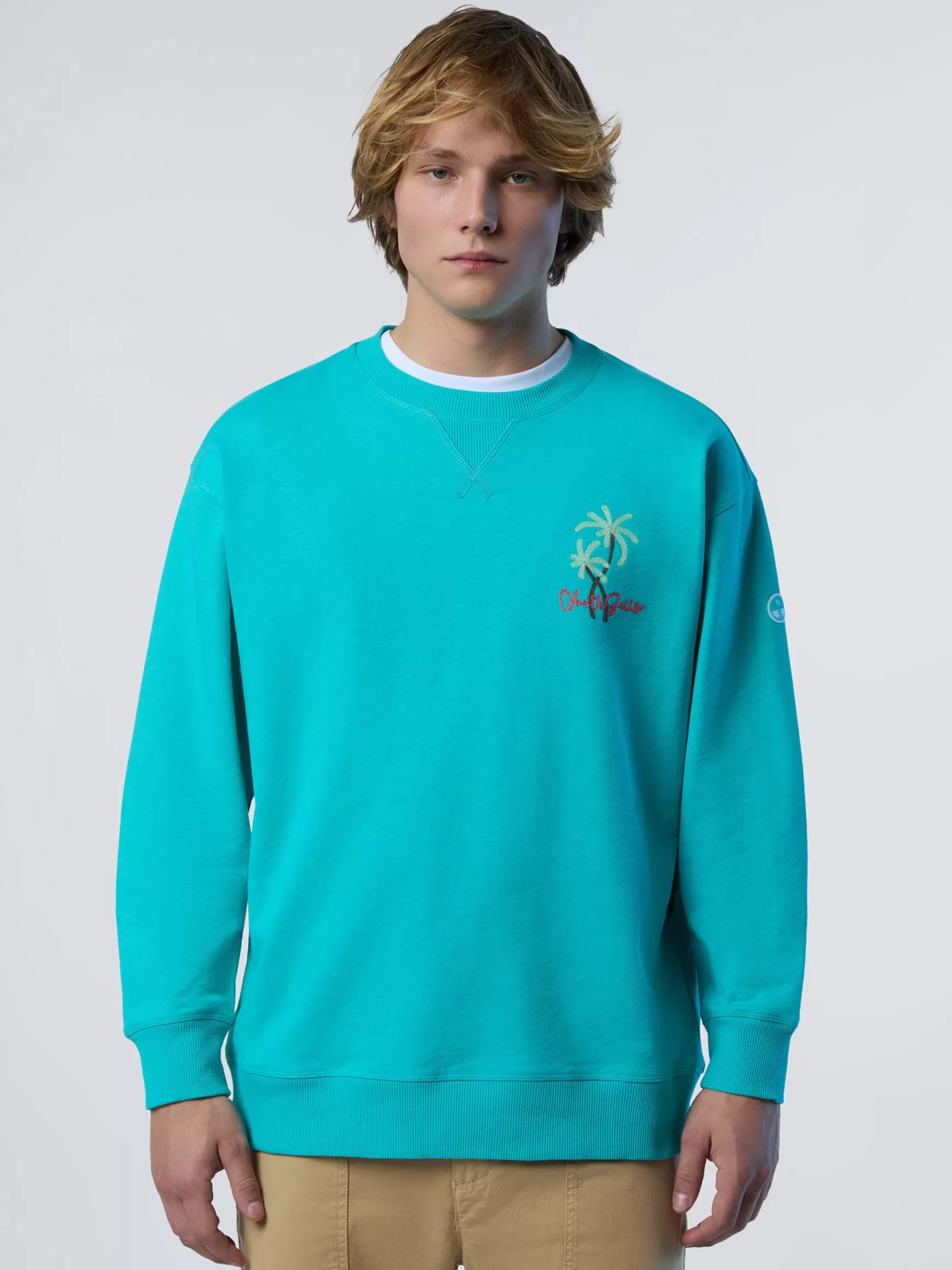 North Sails Felpa con ricamo>Uomo Outlet | Felpe