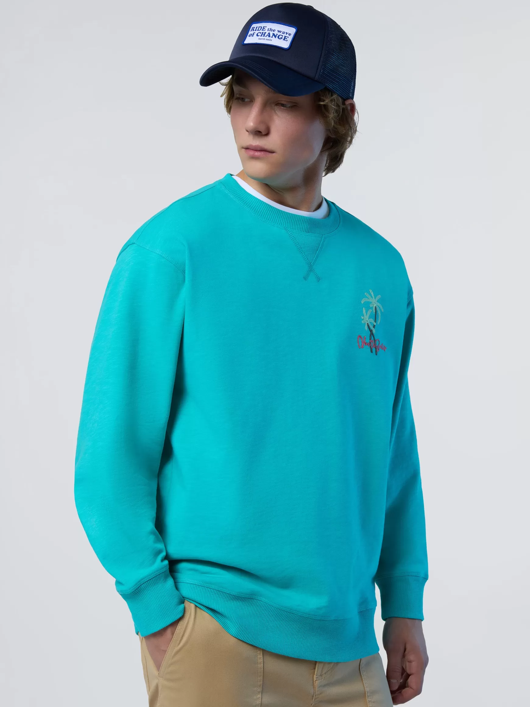 North Sails Felpa con ricamo>Uomo Outlet | Felpe