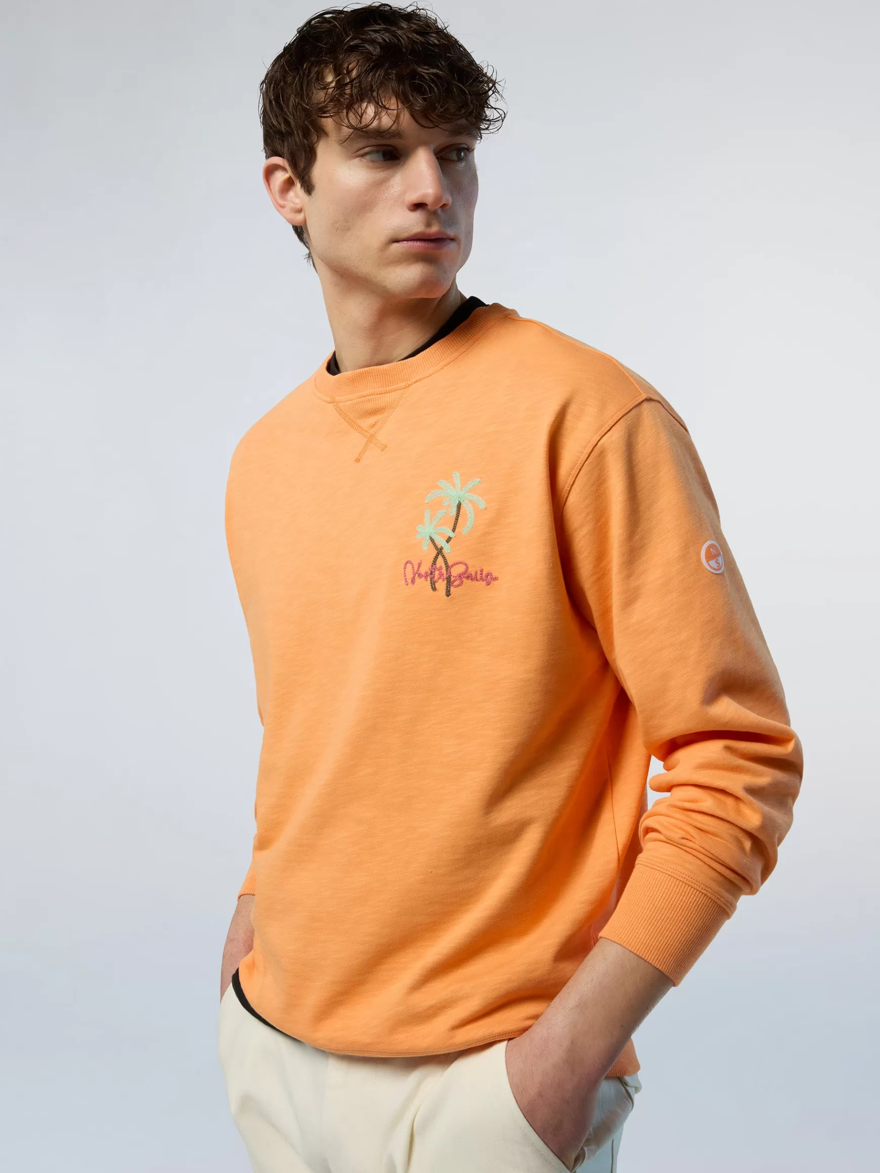 North Sails Felpa con ricamo>Uomo Outlet | Felpe