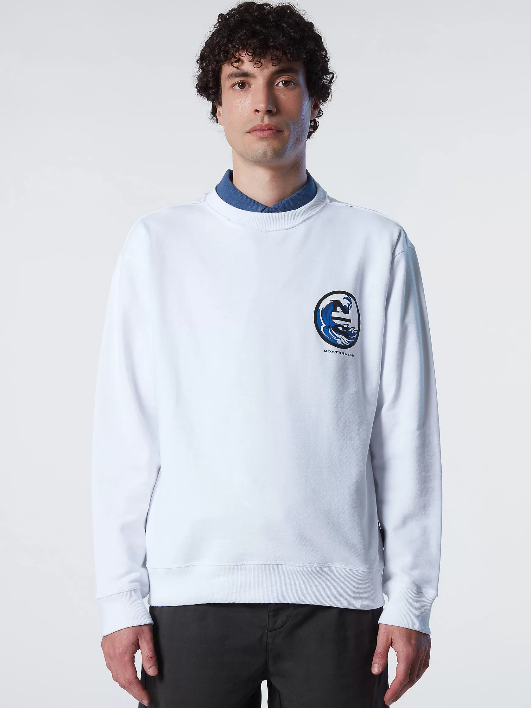 North Sails Felpa con stampa grafica>Uomo Outlet | Felpe