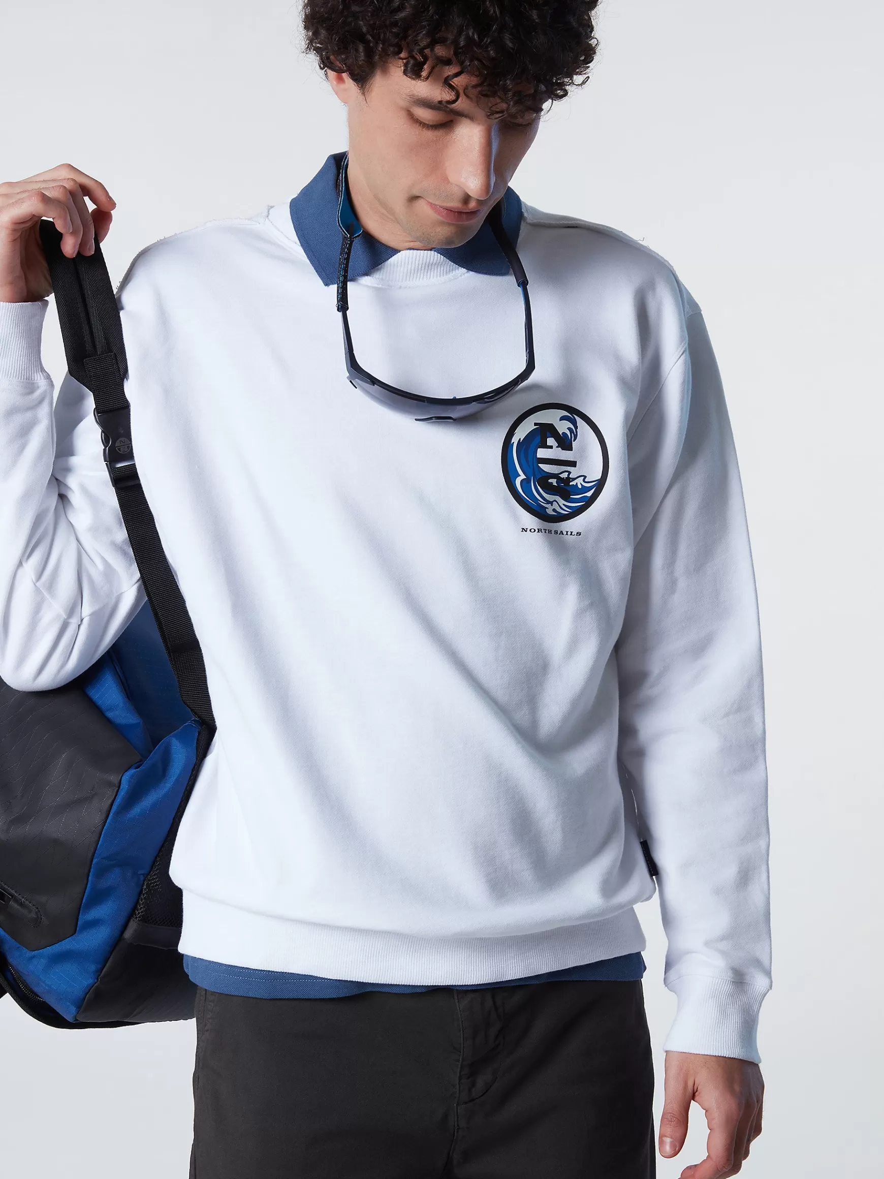 North Sails Felpa con stampa grafica>Uomo Outlet | Felpe