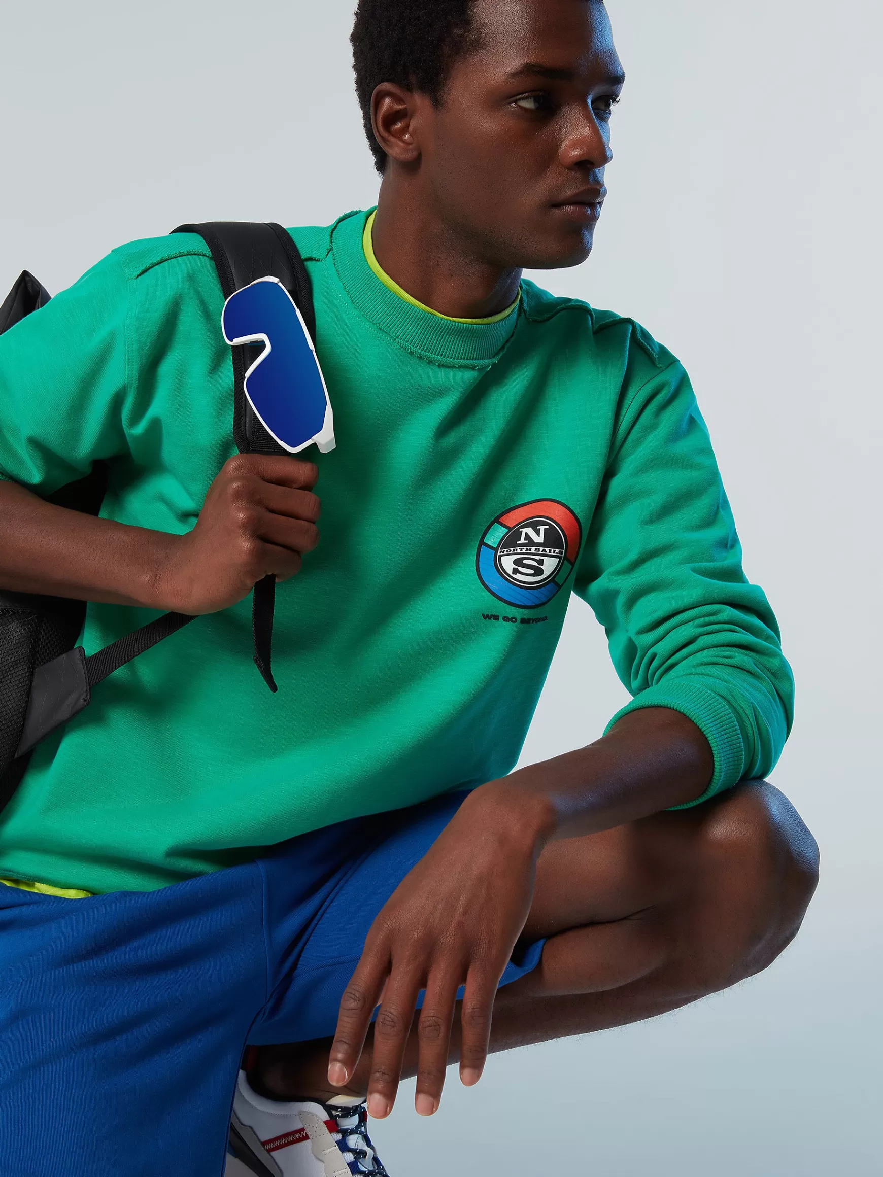 North Sails Felpa con stampa grafica>Uomo Outlet | Felpe
