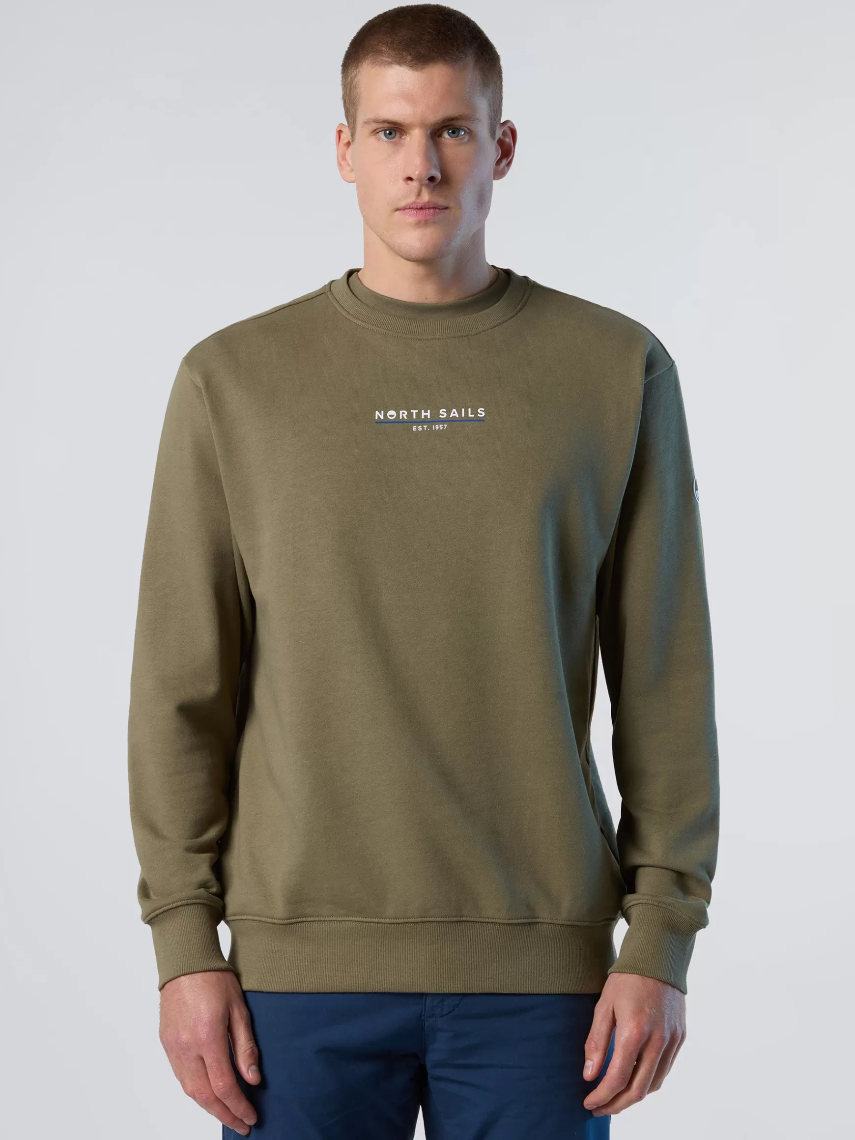 North Sails Felpa con stampa lettering>Uomo Outlet | Felpe